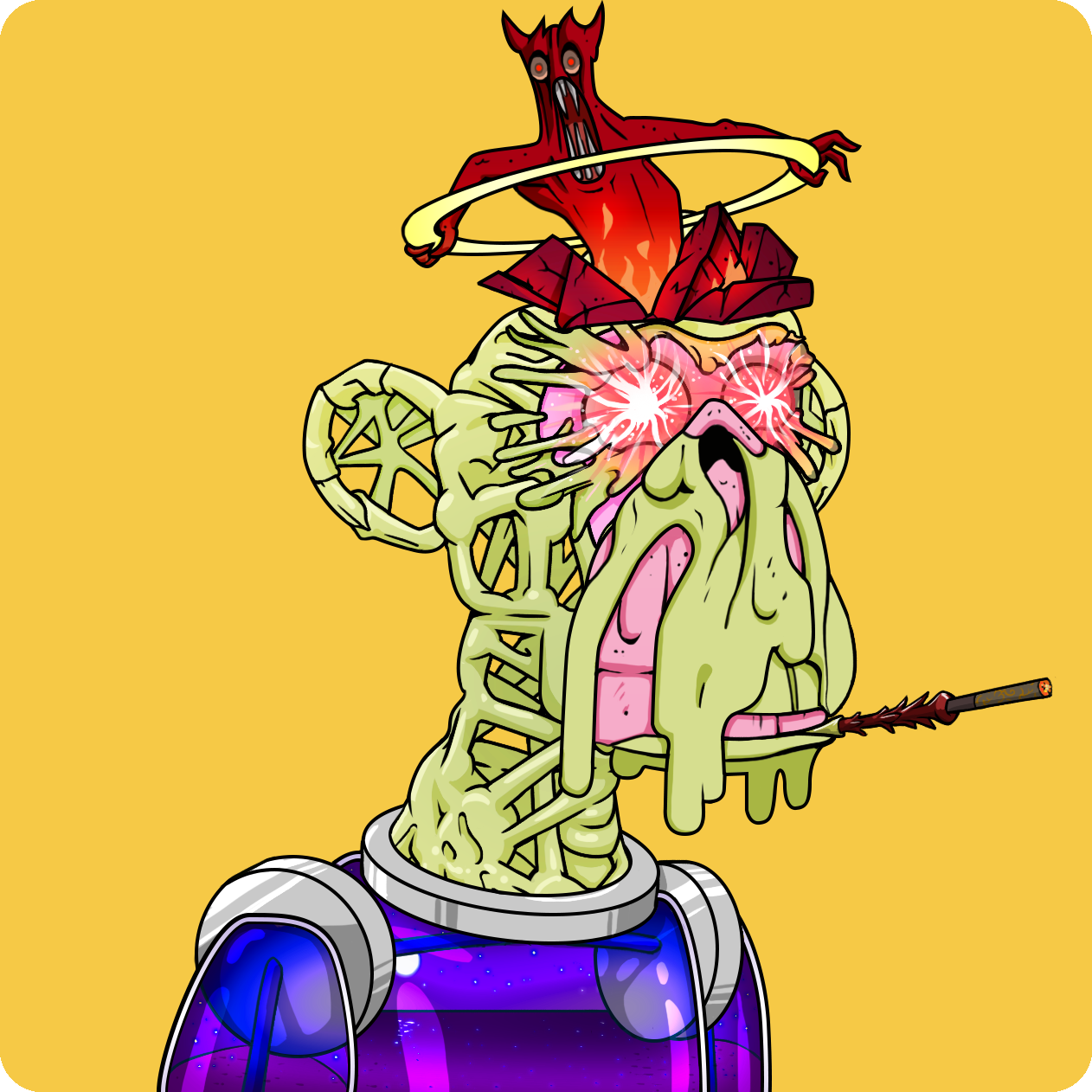 Yuga Labs - Mutant Ape Yacht Club - NFT # 7445