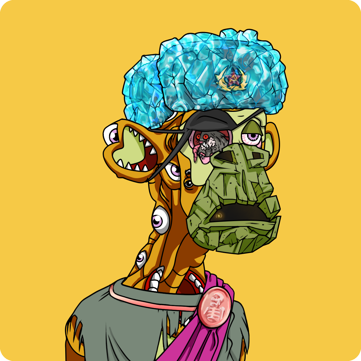 Yuga Labs - Mutant Ape Yacht Club - NFT # 17534