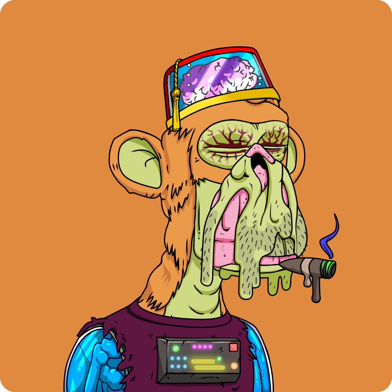 Yuga Labs - Mutant Ape Yacht Club - NFT # 13502