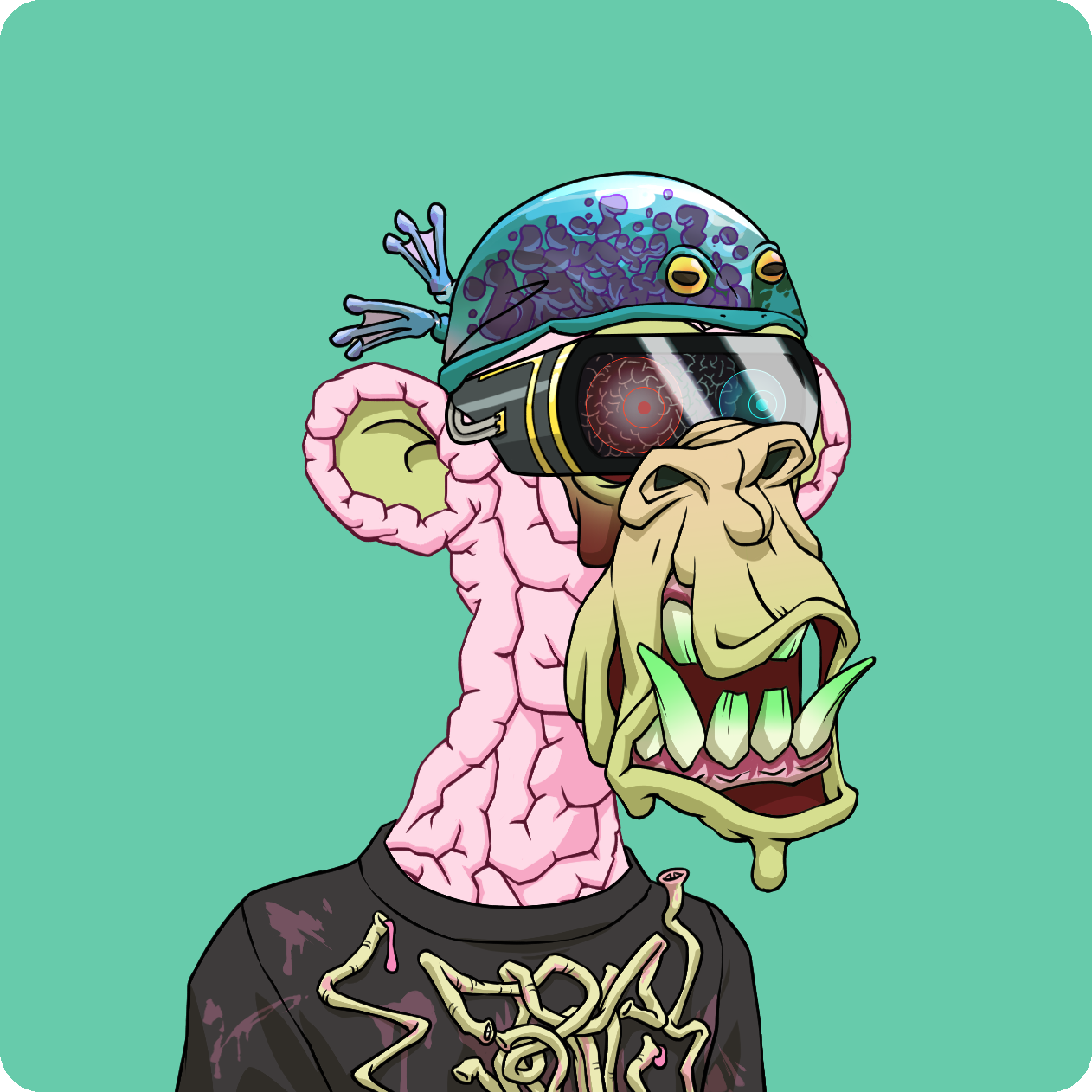 Yuga Labs - Mutant Ape Yacht Club - NFT # 3338