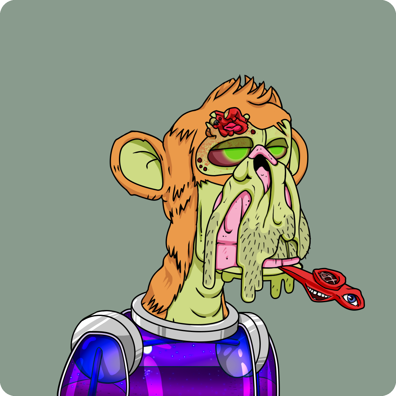 Yuga Labs - Mutant Ape Yacht Club - NFT # 3634