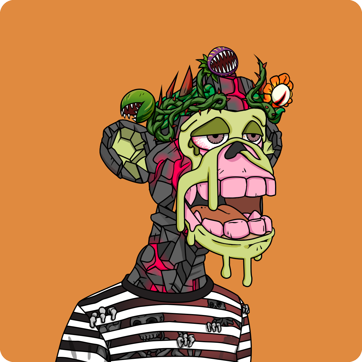 Yuga Labs - Mutant Ape Yacht Club - NFT # 1668