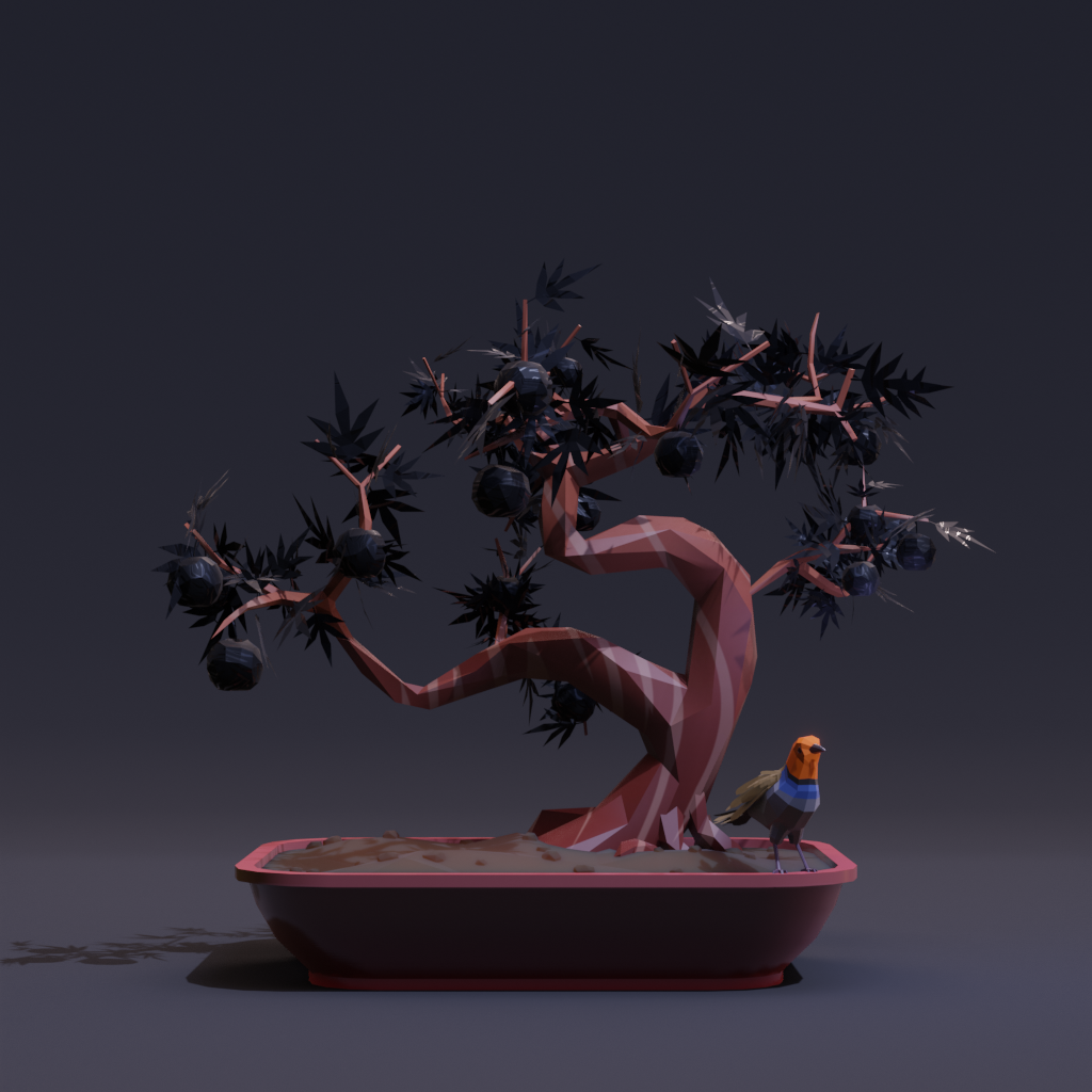 ZENFT Garden Society - Bonsai - Bonsai #351 - NFT # 351