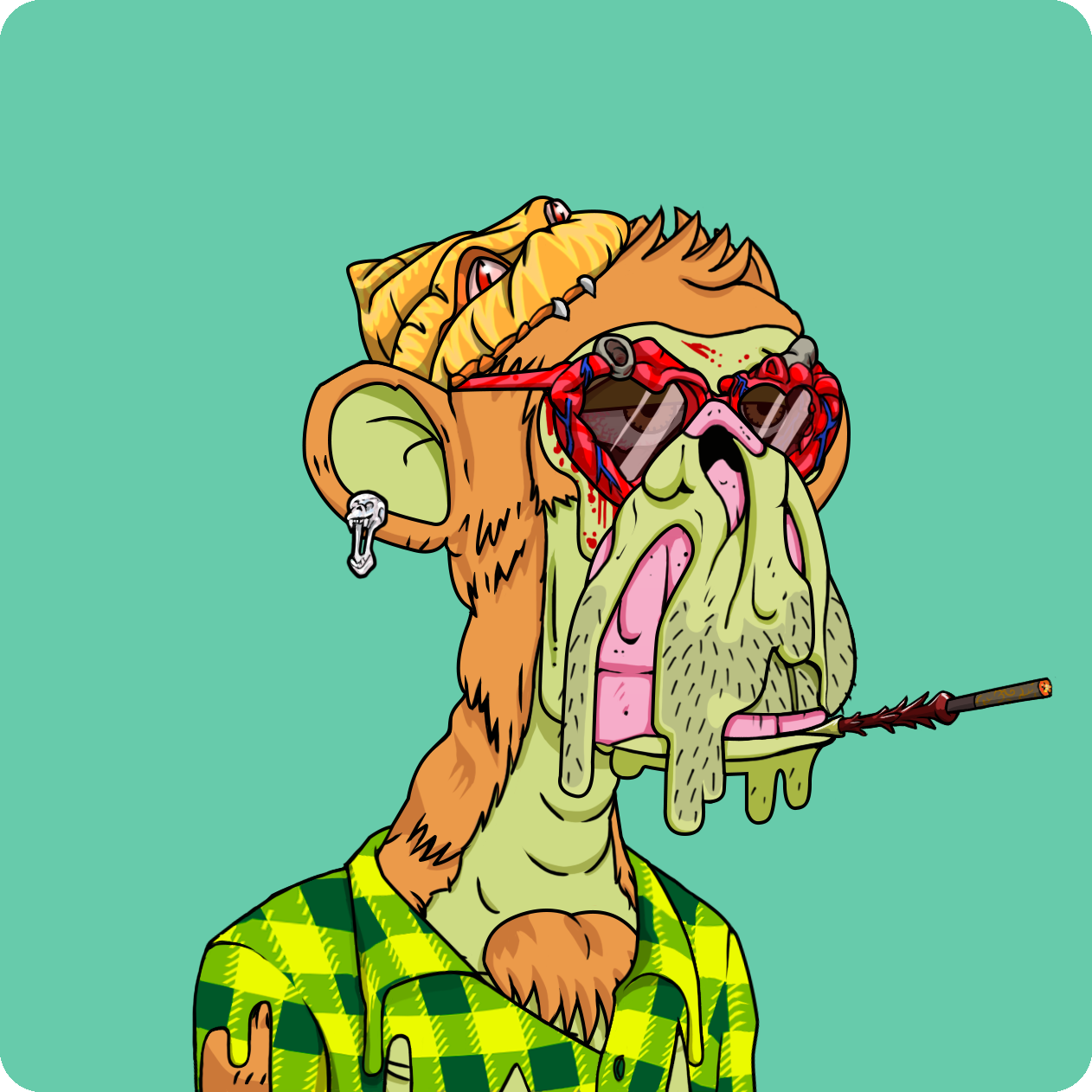 Yuga Labs - Mutant Ape Yacht Club - NFT # 24822