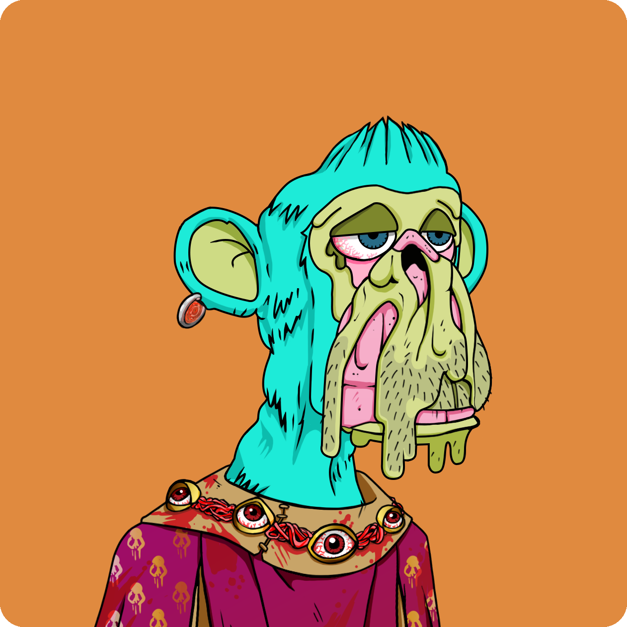 Yuga Labs - Mutant Ape Yacht Club - NFT # 20668