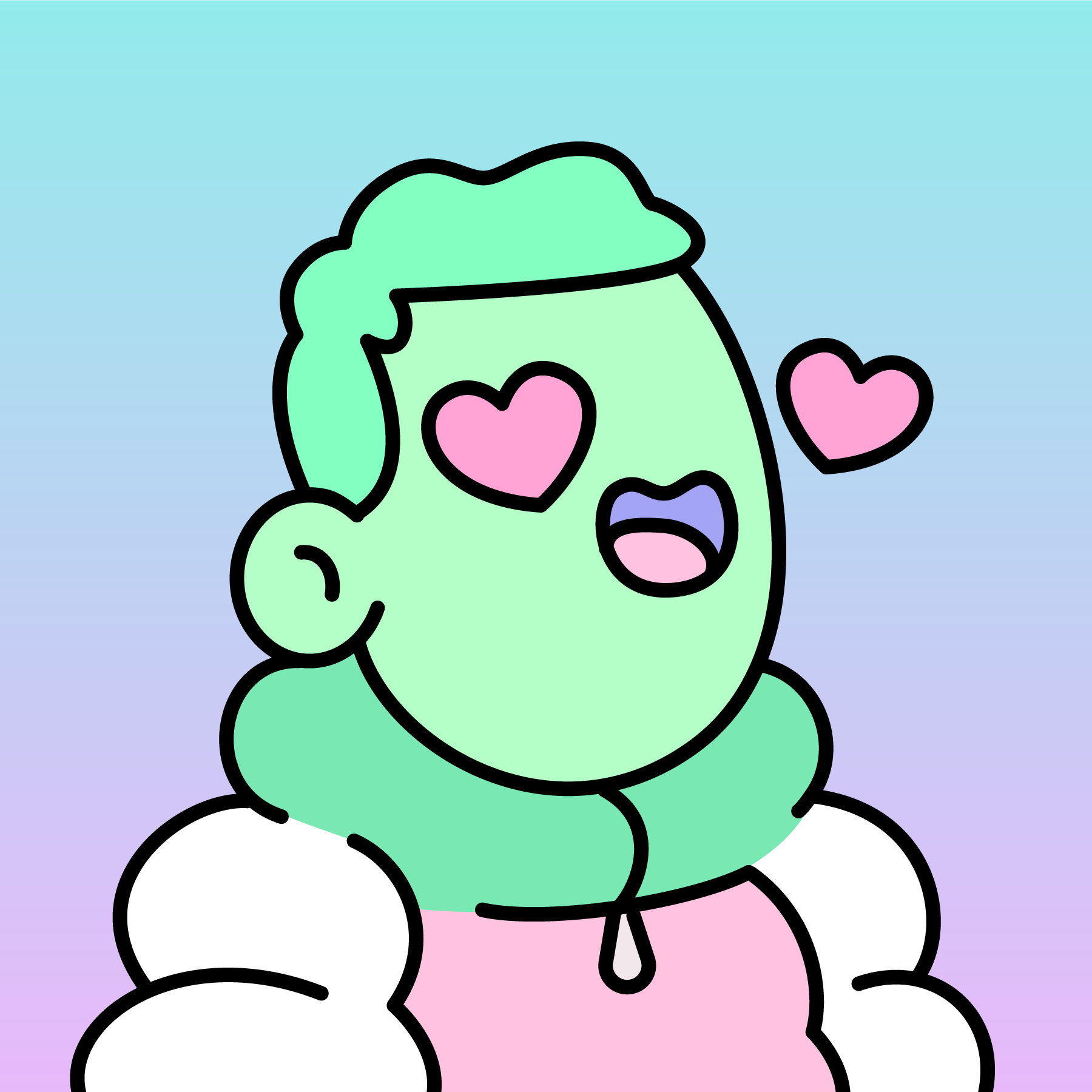 The Doodles Founders - Doodles - Doodle #417 - NFT # 417