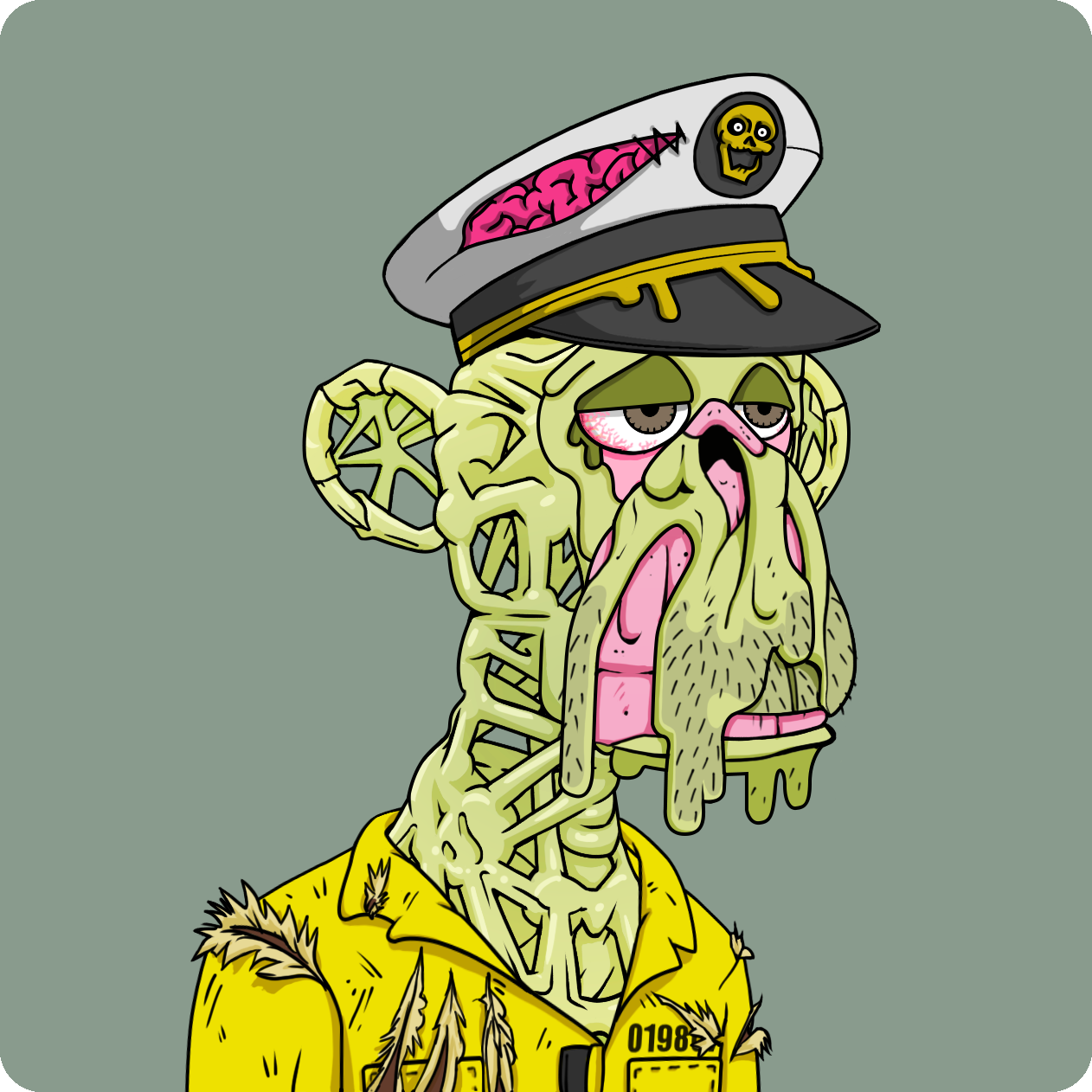 Yuga Labs - Mutant Ape Yacht Club - NFT # 17550