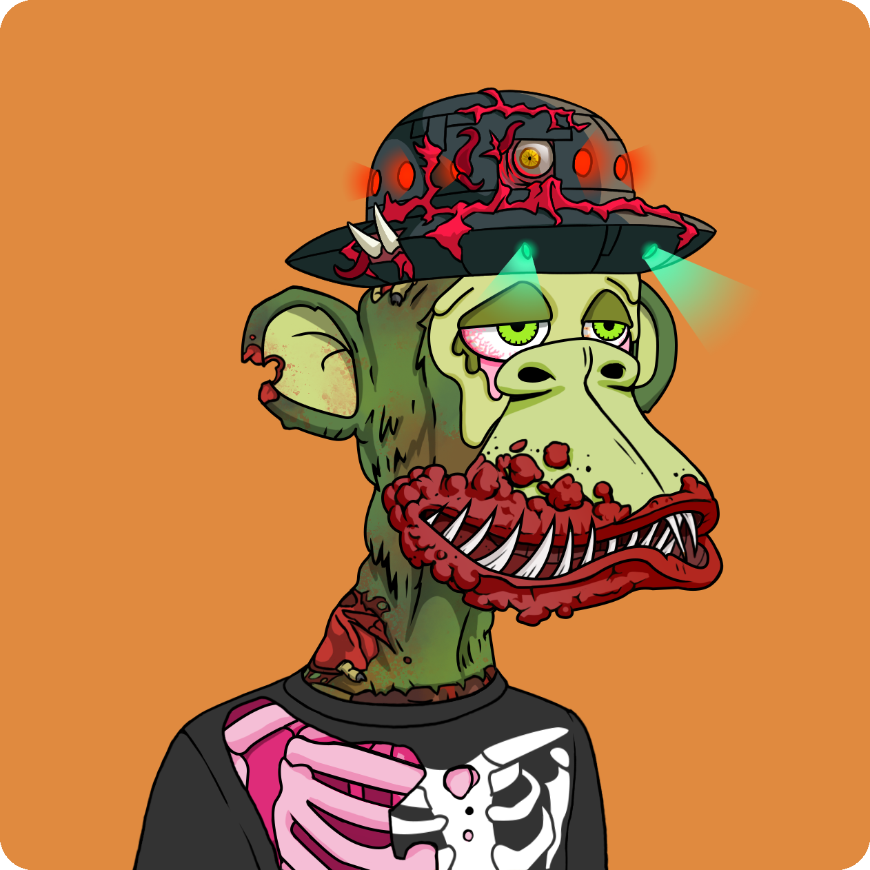 Yuga Labs - Mutant Ape Yacht Club - NFT # 21000