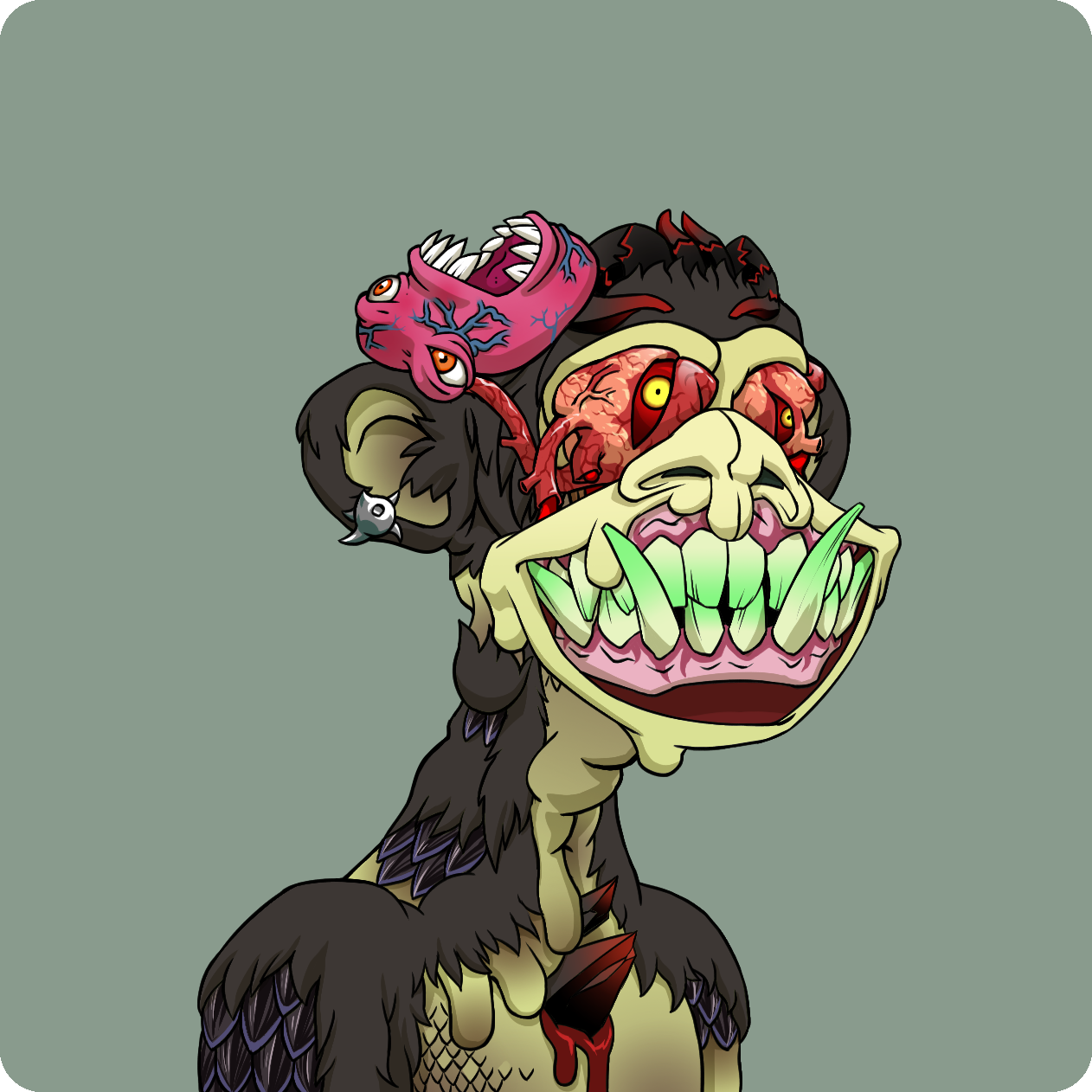 Yuga Labs - Mutant Ape Yacht Club - NFT # 4013