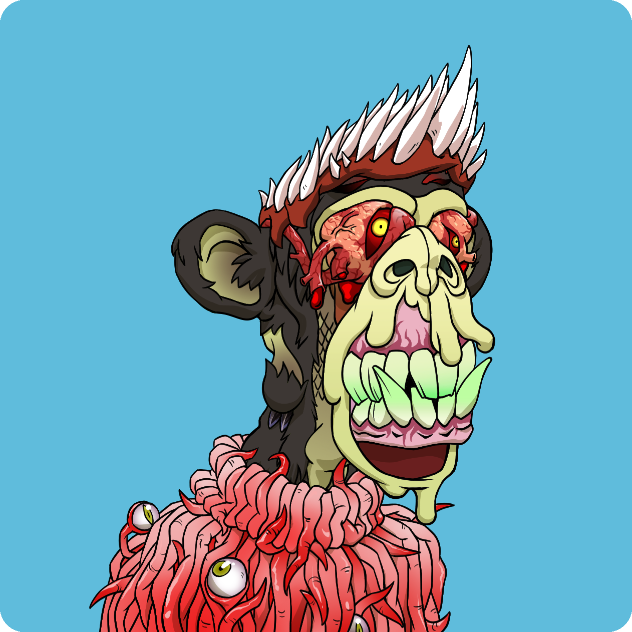 Yuga Labs - Mutant Ape Yacht Club - NFT # 3401