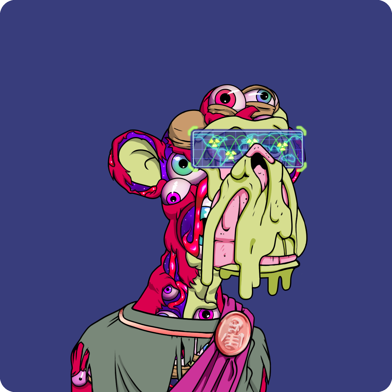 Yuga Labs - Mutant Ape Yacht Club - NFT # 5907