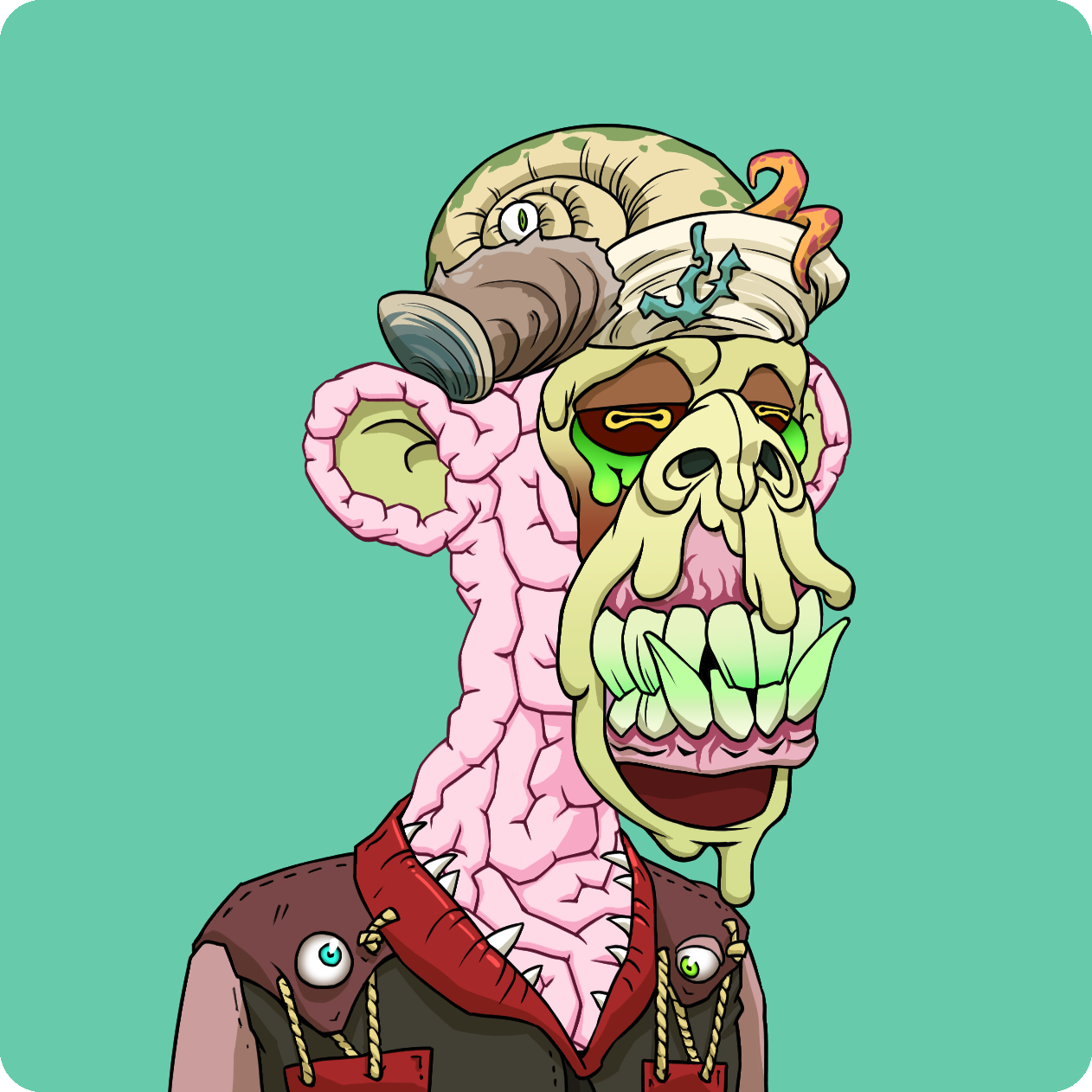 Yuga Labs - Mutant Ape Yacht Club - NFT # 6402