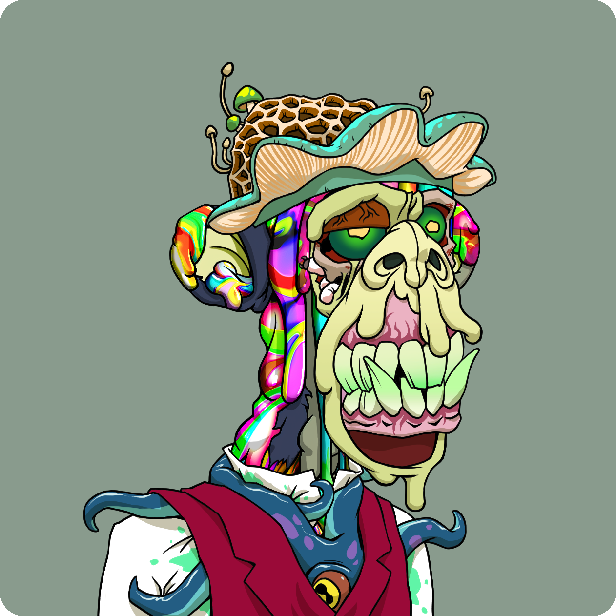 Yuga Labs - Mutant Ape Yacht Club - NFT # 10423