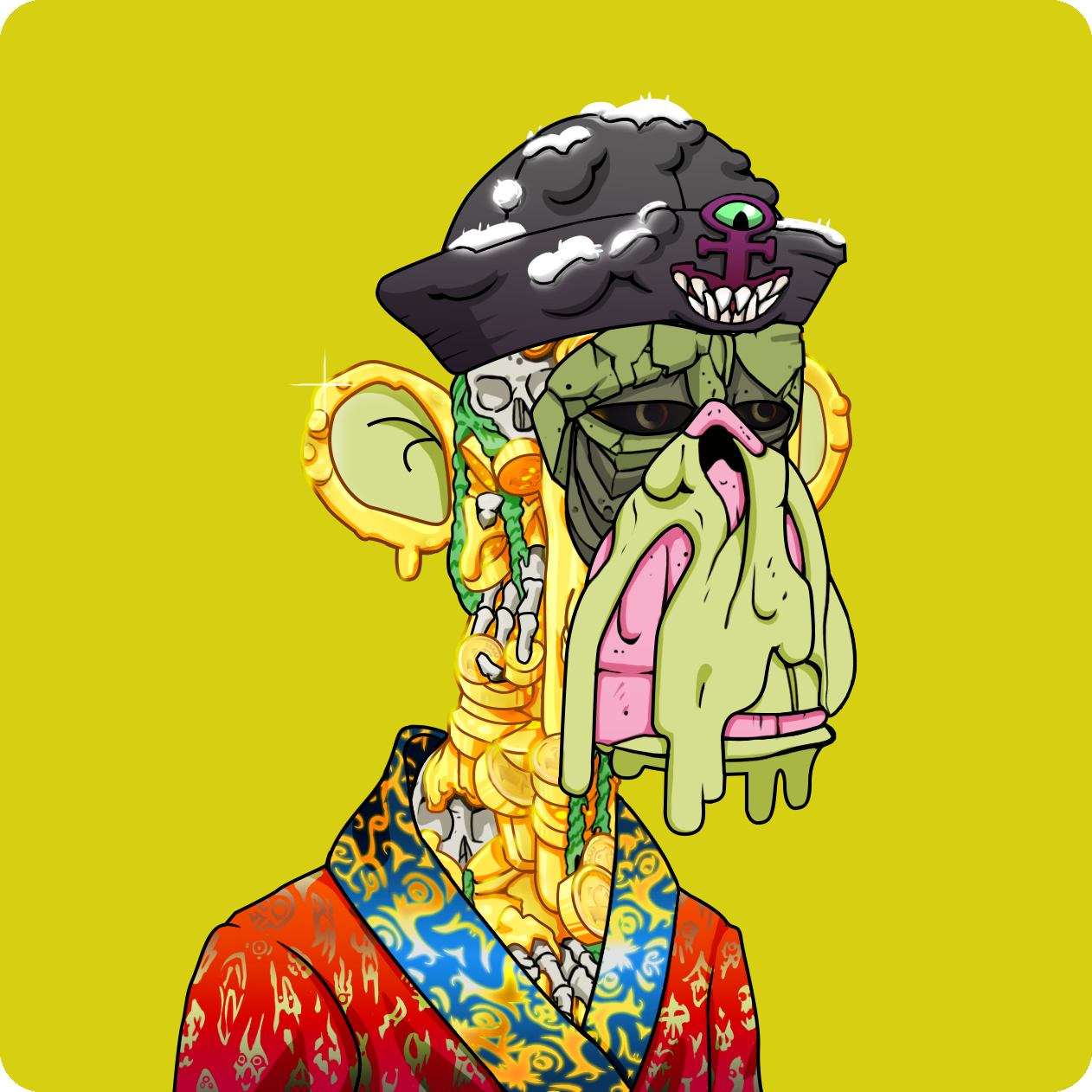 Yuga Labs - Mutant Ape Yacht Club - NFT # 10464