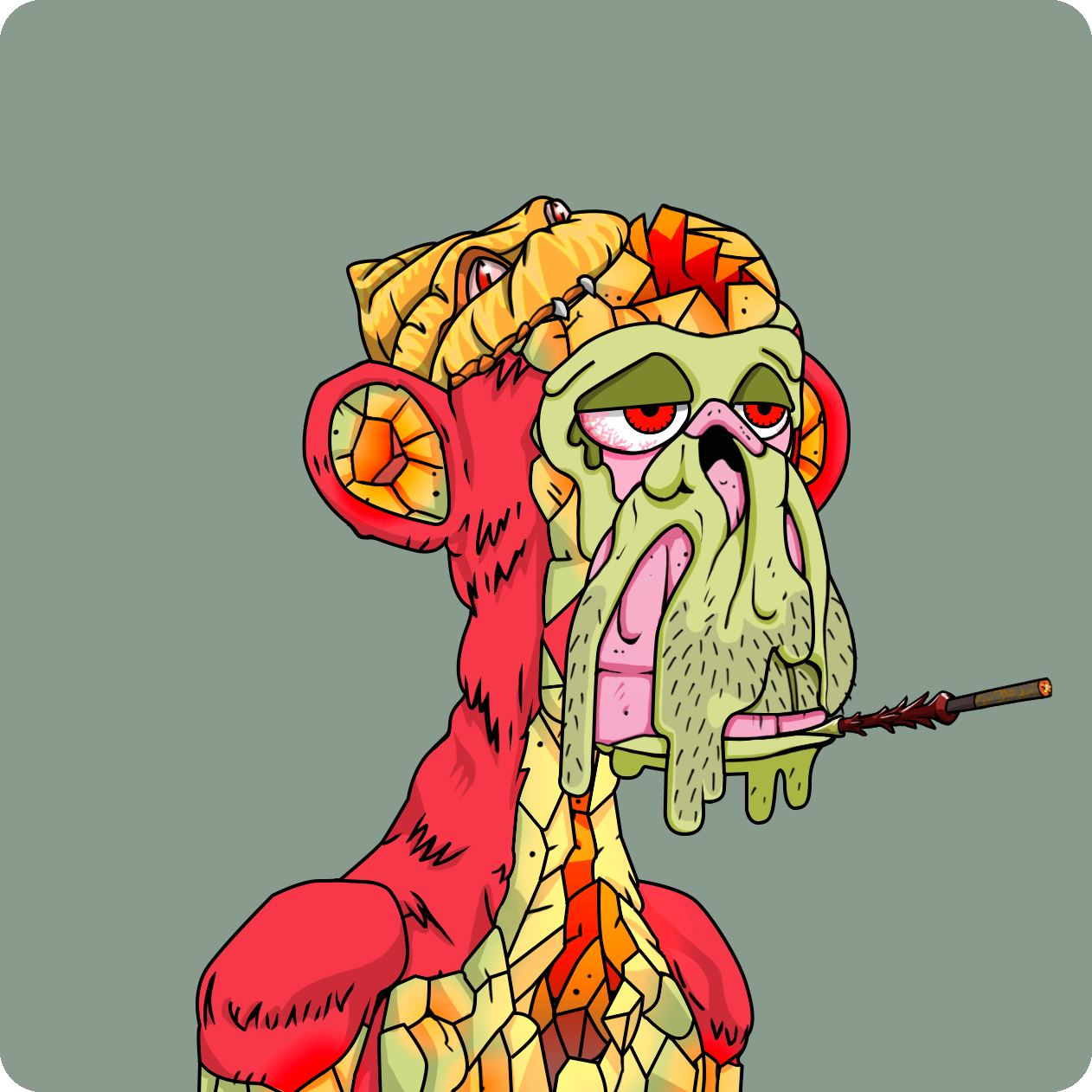 Yuga Labs - Mutant Ape Yacht Club - NFT # 5280