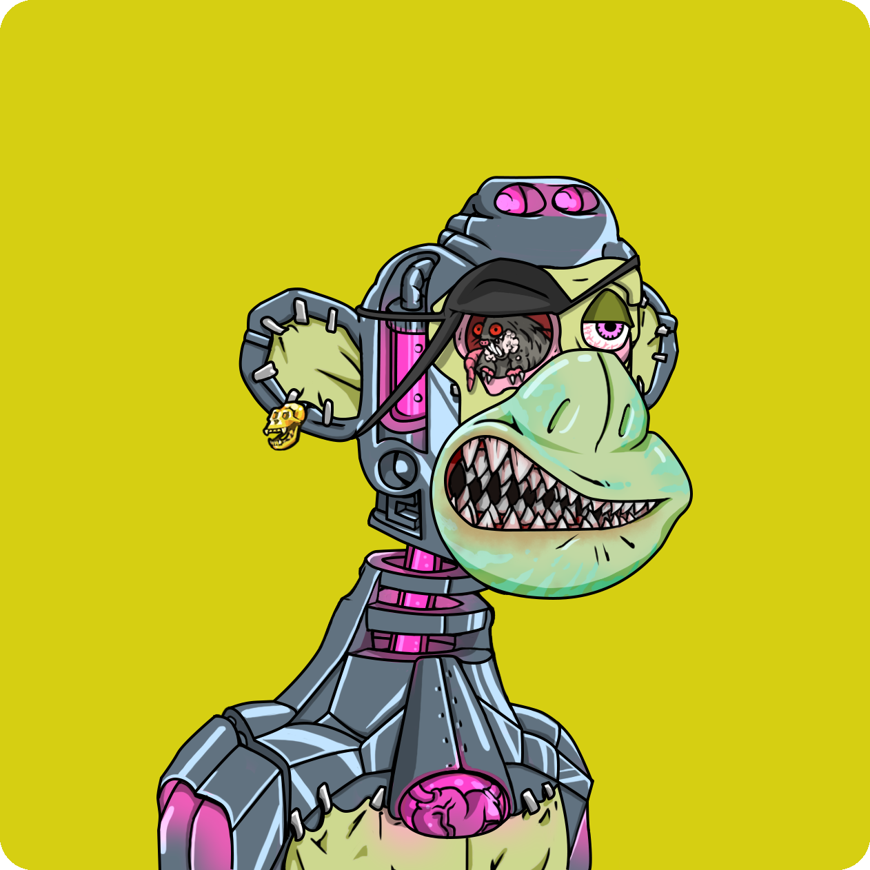 Yuga Labs - Mutant Ape Yacht Club - NFT # 6975