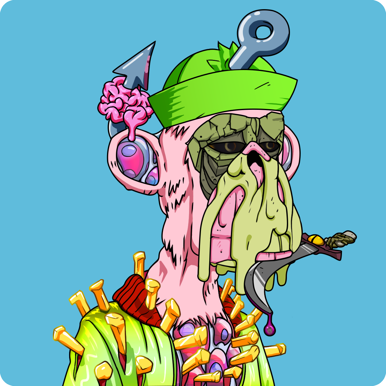 Yuga Labs - Mutant Ape Yacht Club - NFT # 20796