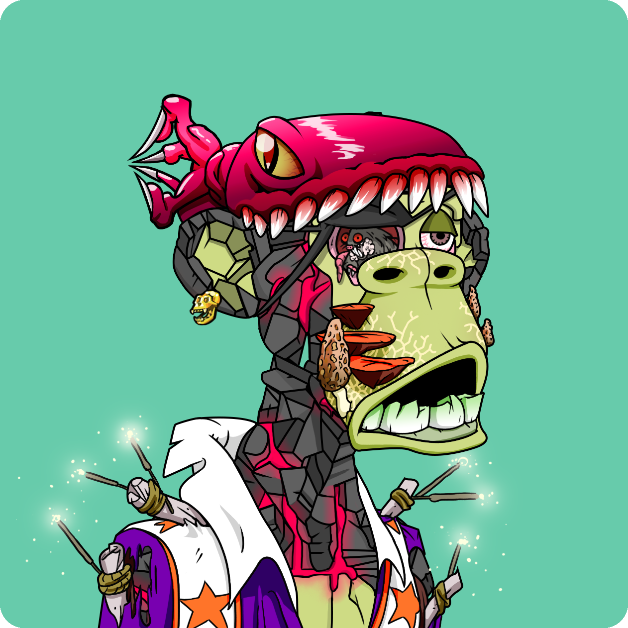 Yuga Labs - Mutant Ape Yacht Club - NFT # 5489