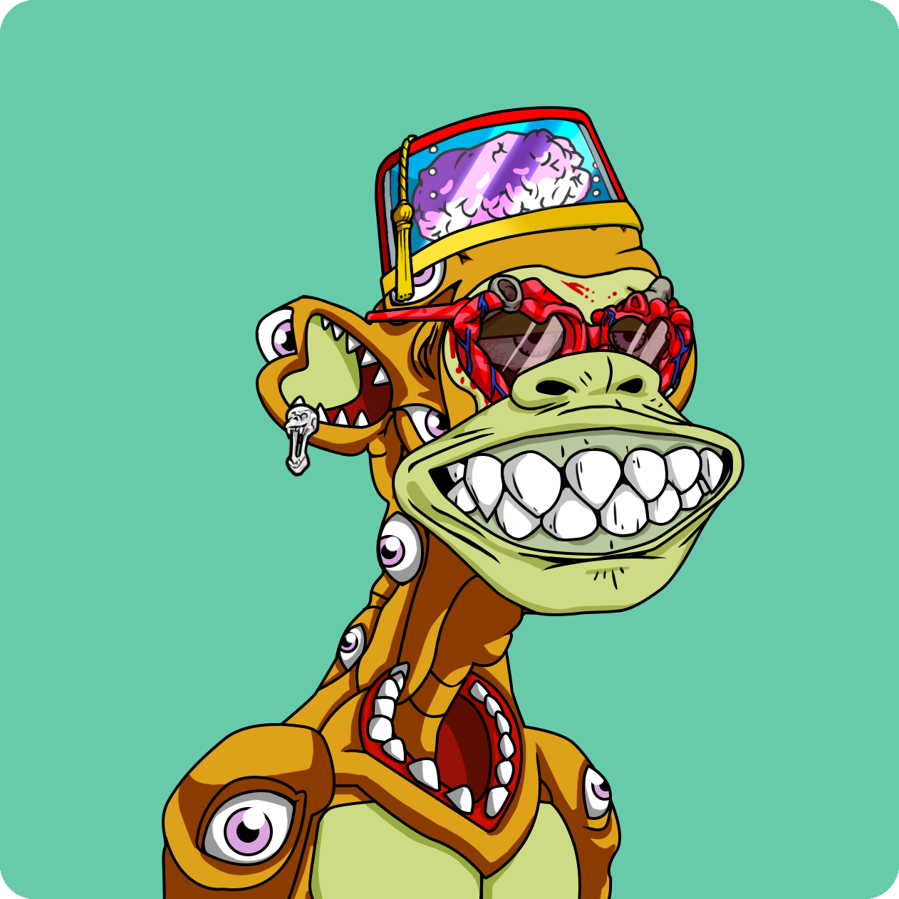 Yuga Labs - Mutant Ape Yacht Club - NFT # 13308