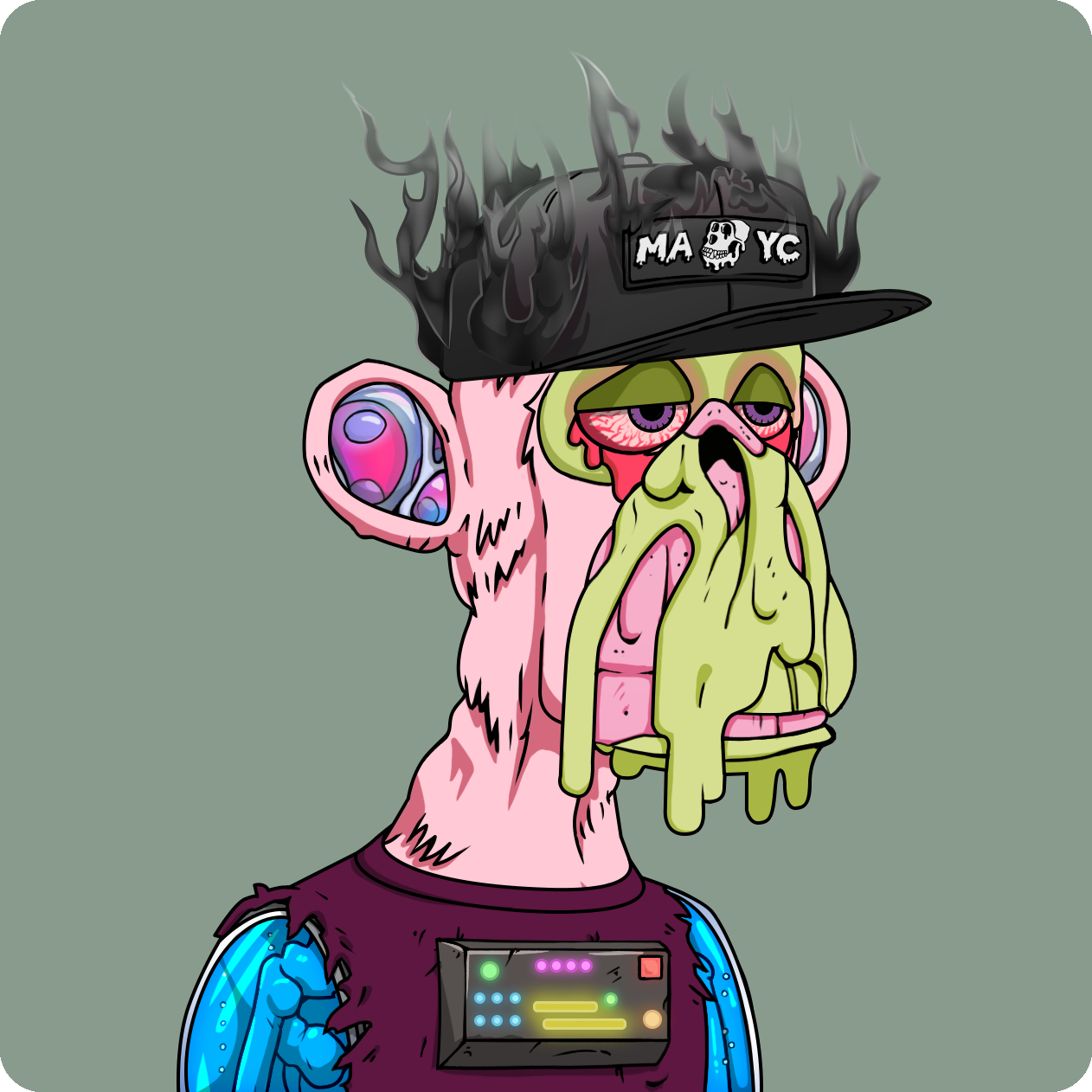 Yuga Labs - Mutant Ape Yacht Club - NFT # 17526