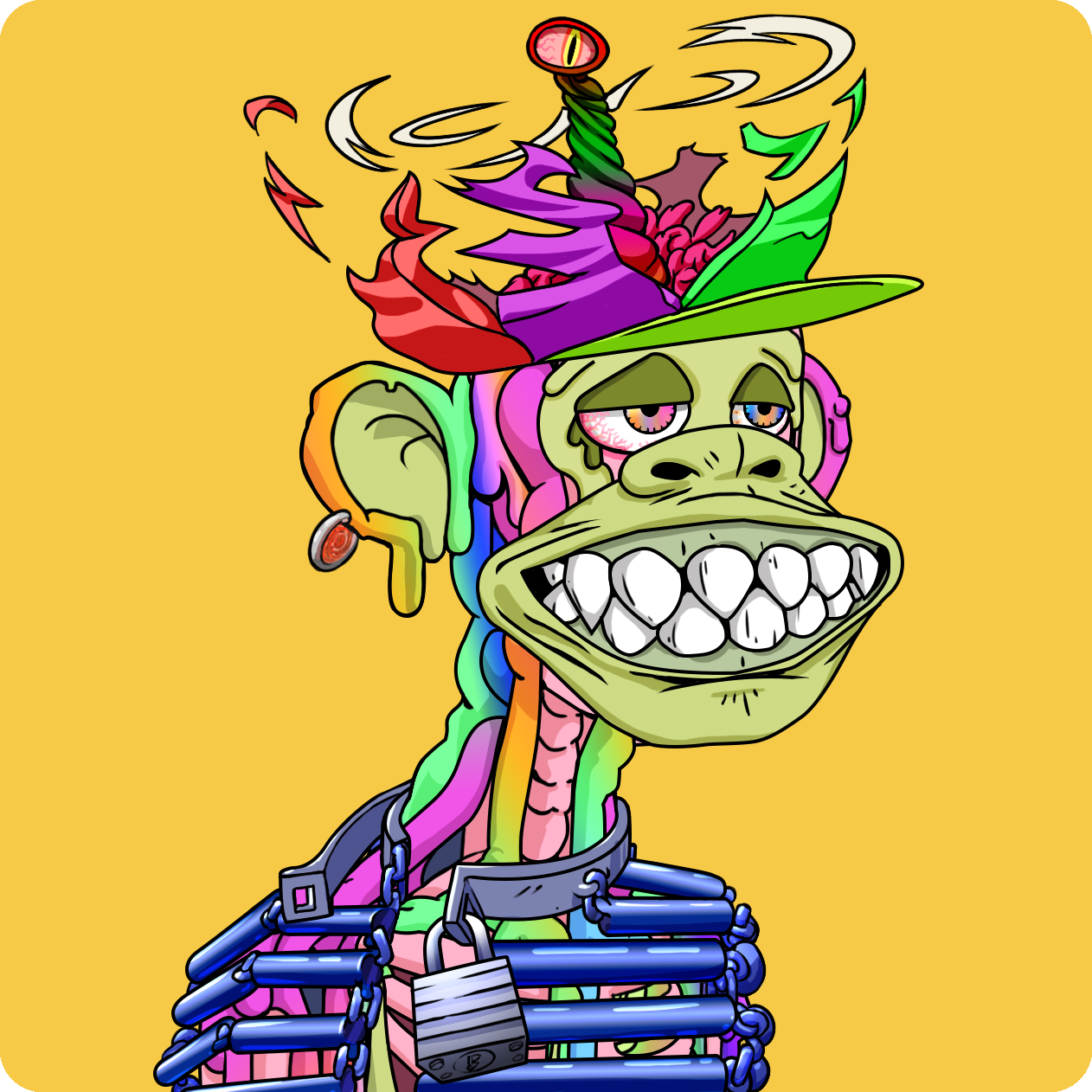 Yuga Labs - Mutant Ape Yacht Club - NFT # 3380