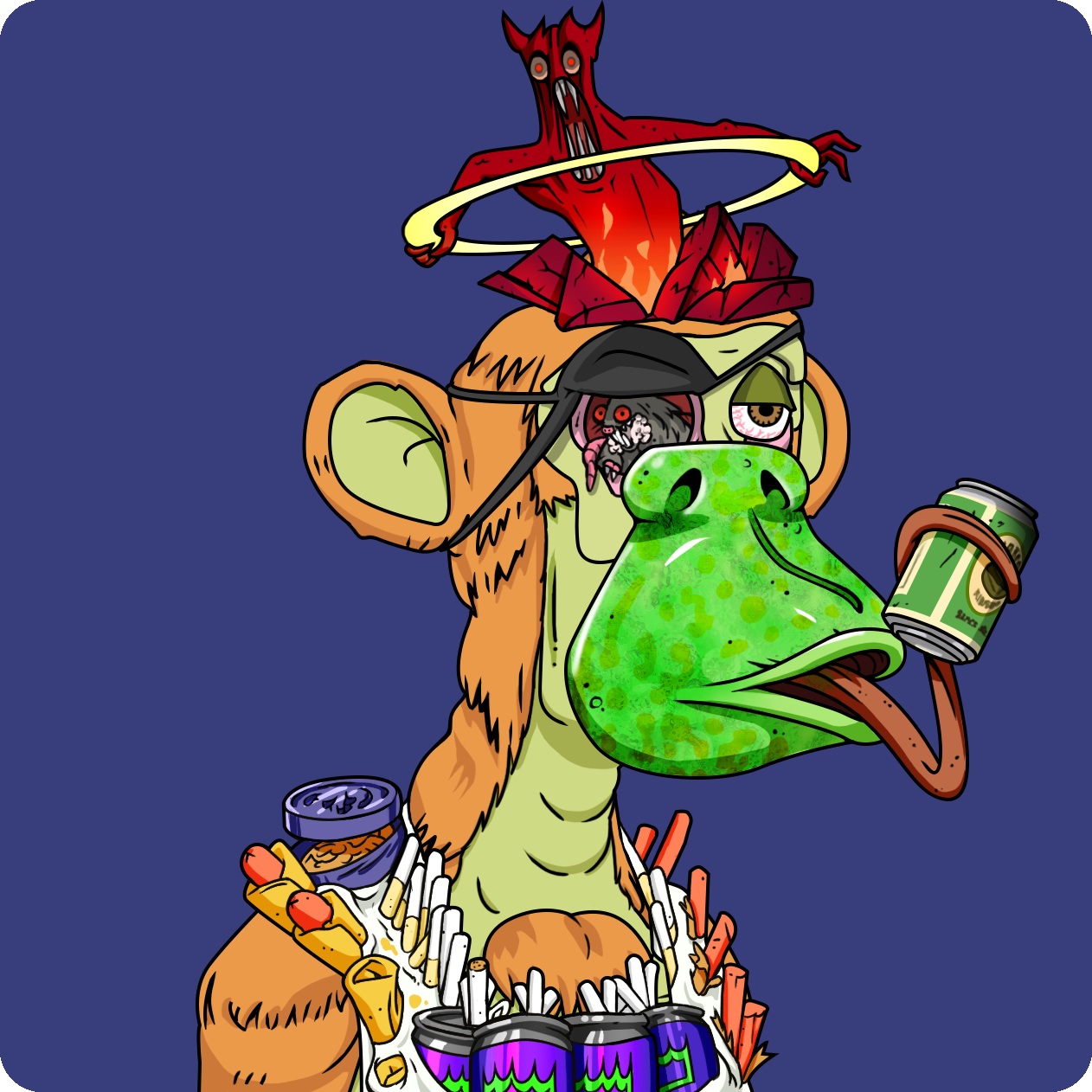 Yuga Labs - Mutant Ape Yacht Club - NFT # 8837