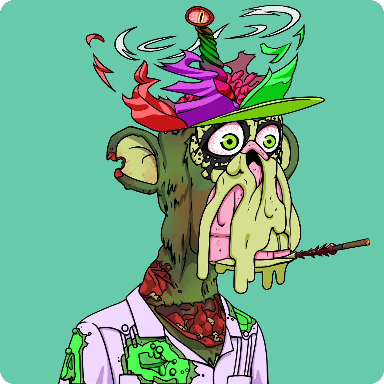 Yuga Labs - Mutant Ape Yacht Club - NFT # 3314