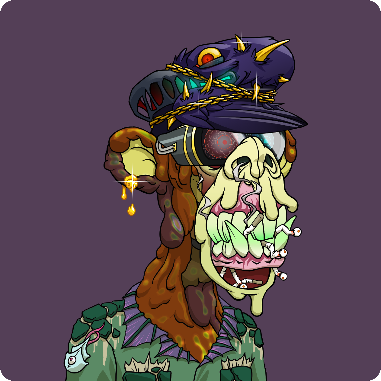 Yuga Labs - Mutant Ape Yacht Club - NFT # 7694