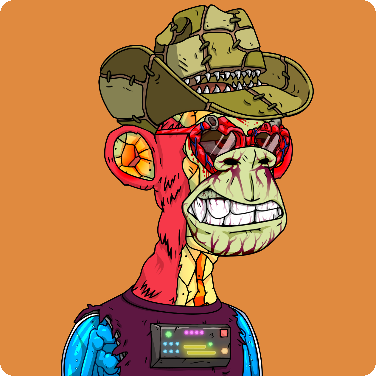 Yuga Labs - Mutant Ape Yacht Club - NFT # 1721