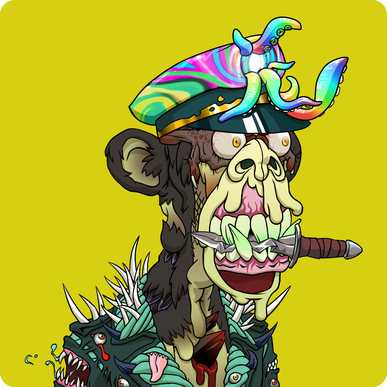 Yuga Labs - Mutant Ape Yacht Club - NFT # 325