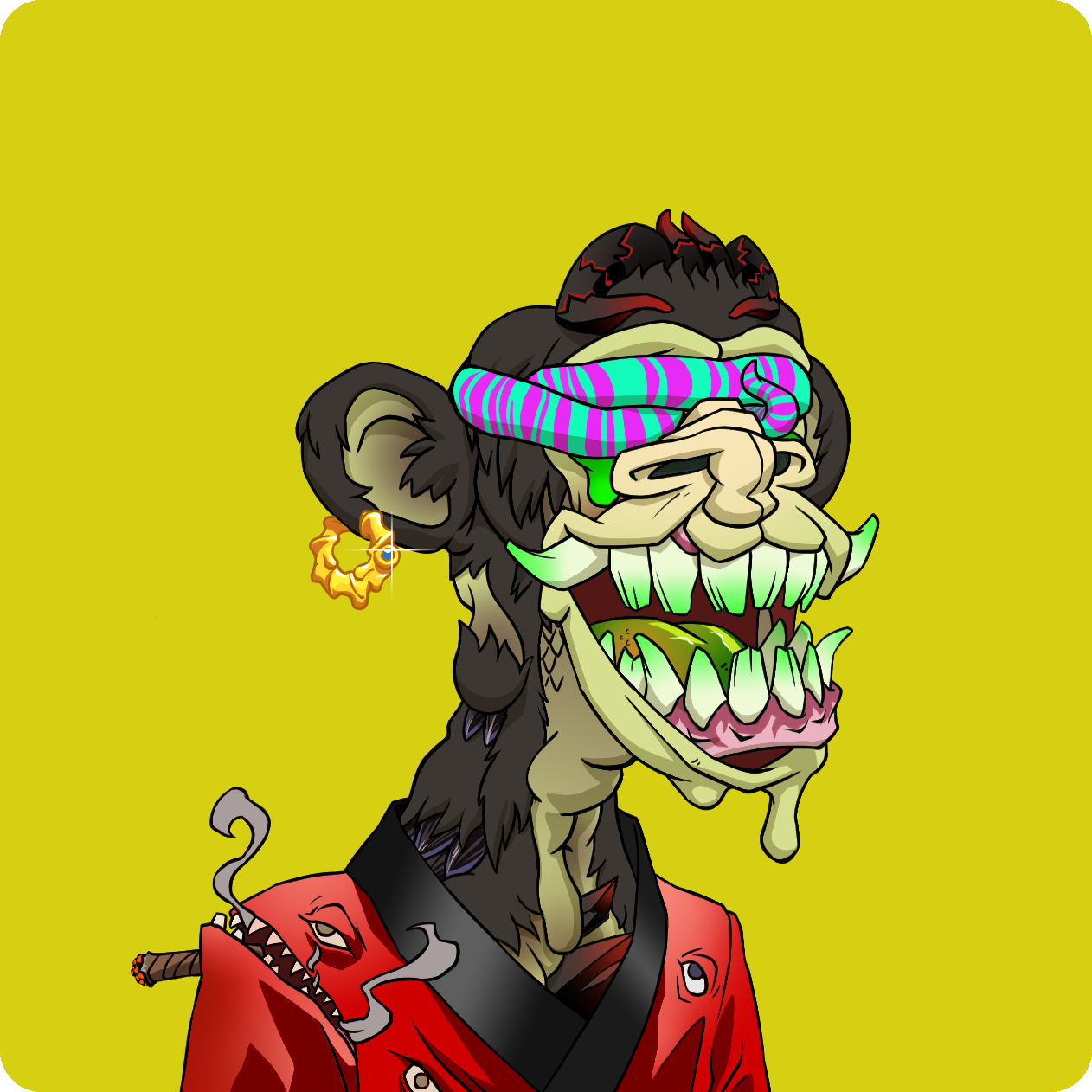 Yuga Labs - Mutant Ape Yacht Club - NFT # 5014