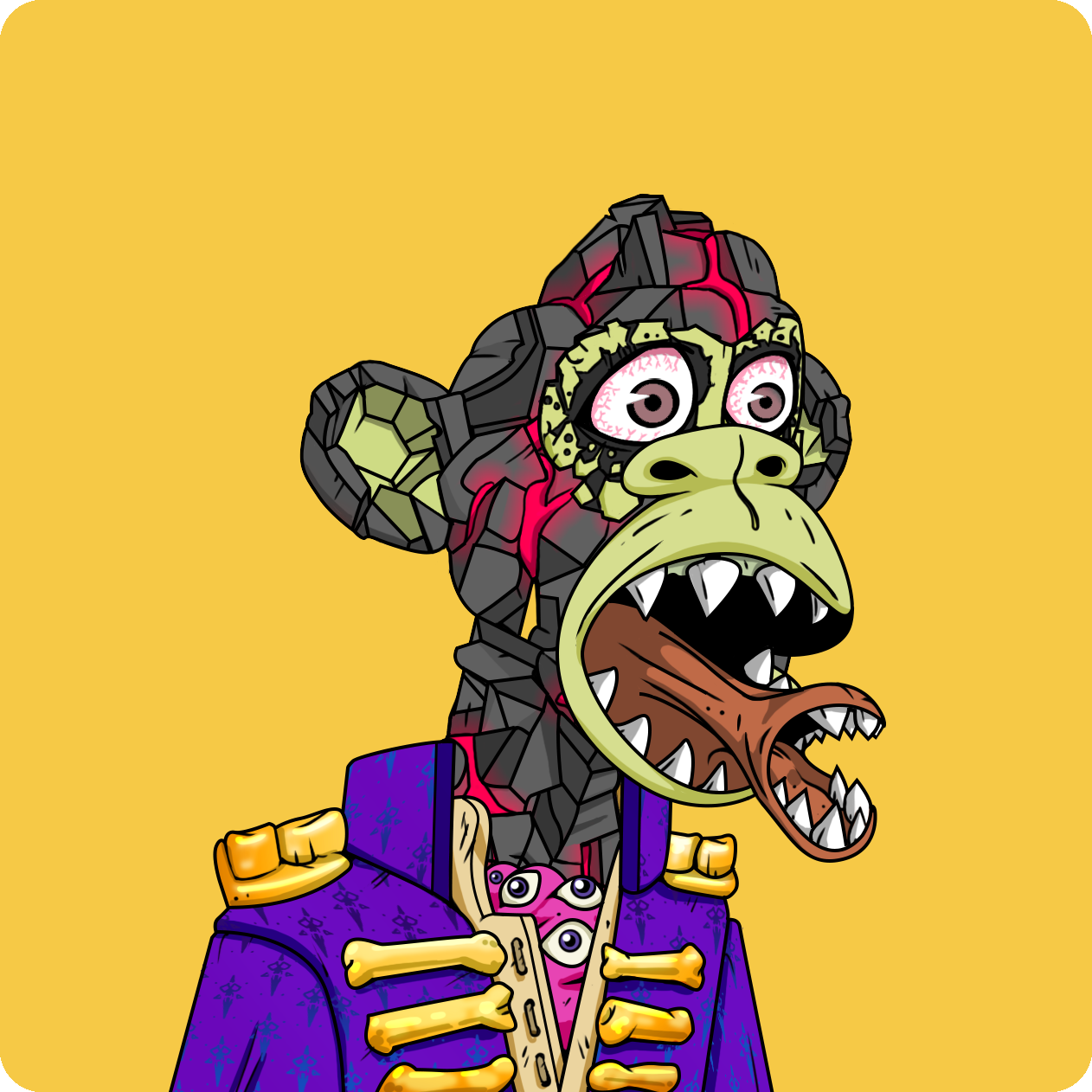 Yuga Labs - Mutant Ape Yacht Club - NFT # 29374