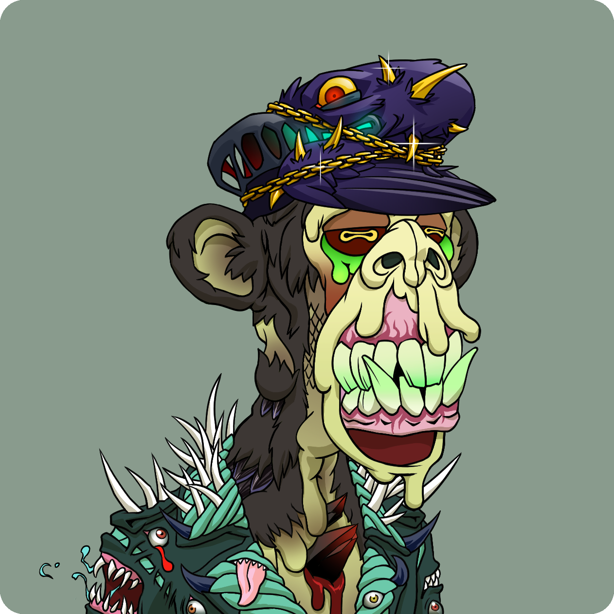 Yuga Labs - Mutant Ape Yacht Club - NFT # 3929