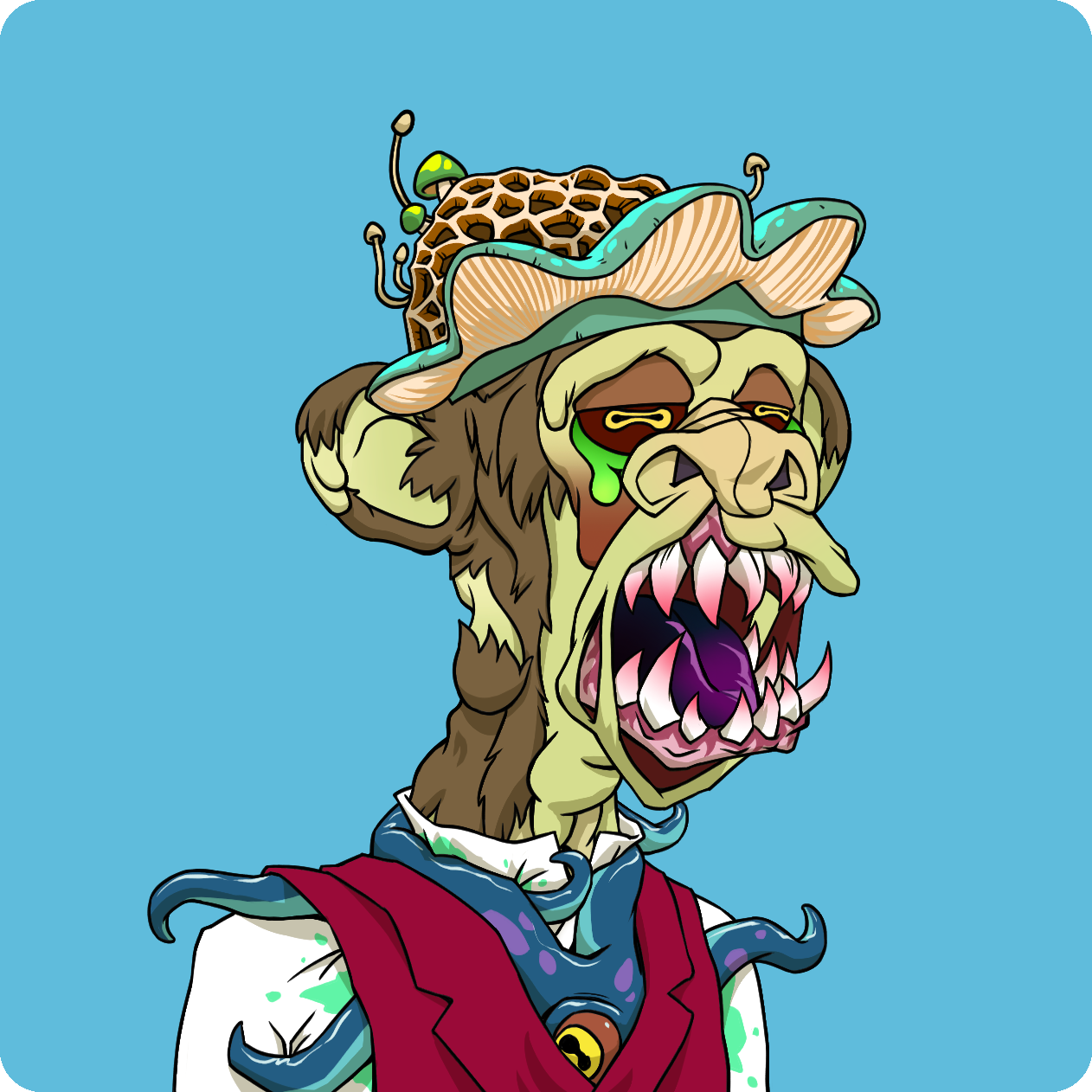 Yuga Labs - Mutant Ape Yacht Club - NFT # 9078