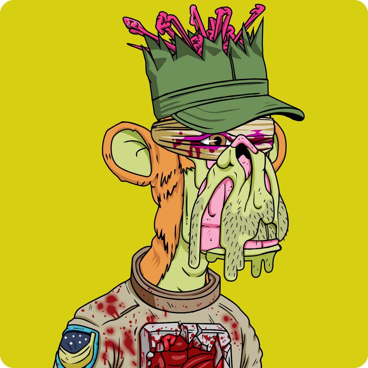 Yuga Labs - Mutant Ape Yacht Club - NFT # 17938