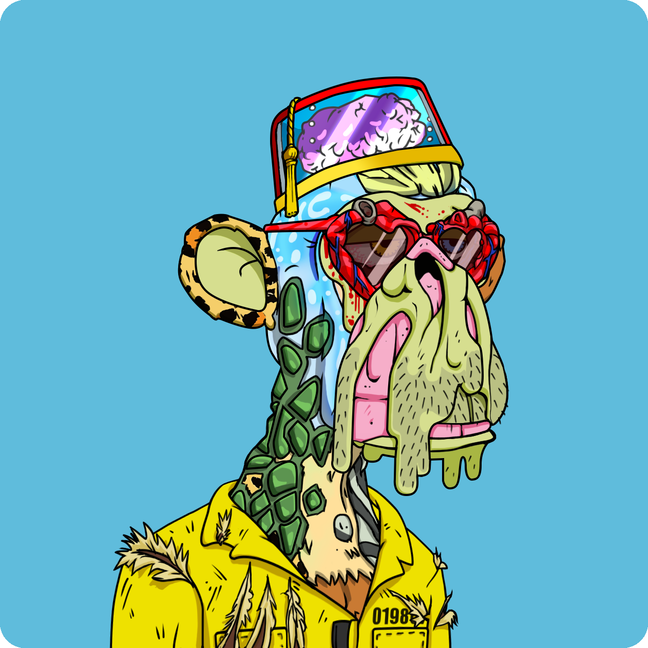 Yuga Labs - Mutant Ape Yacht Club - NFT # 17714