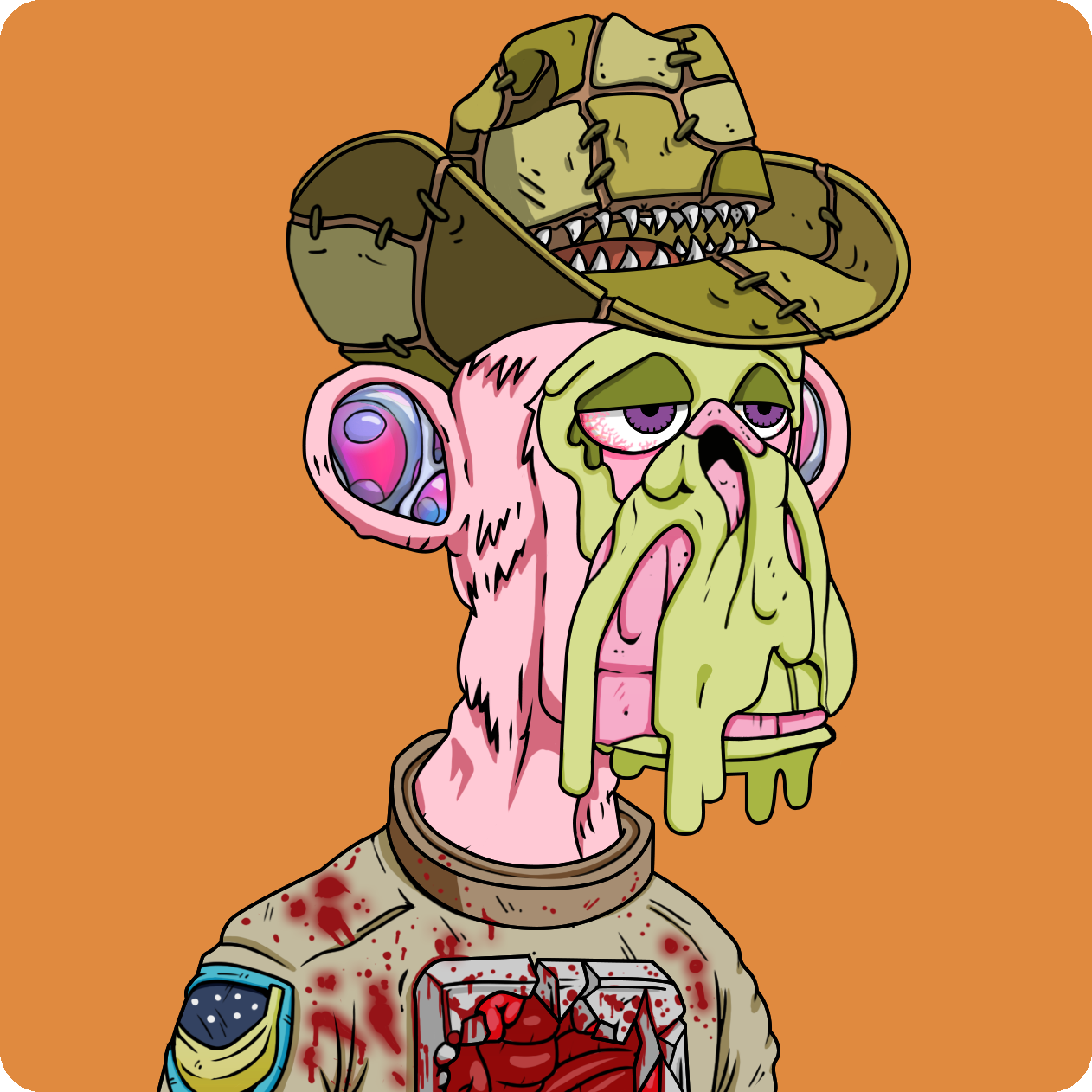 Yuga Labs - Mutant Ape Yacht Club - NFT # 833