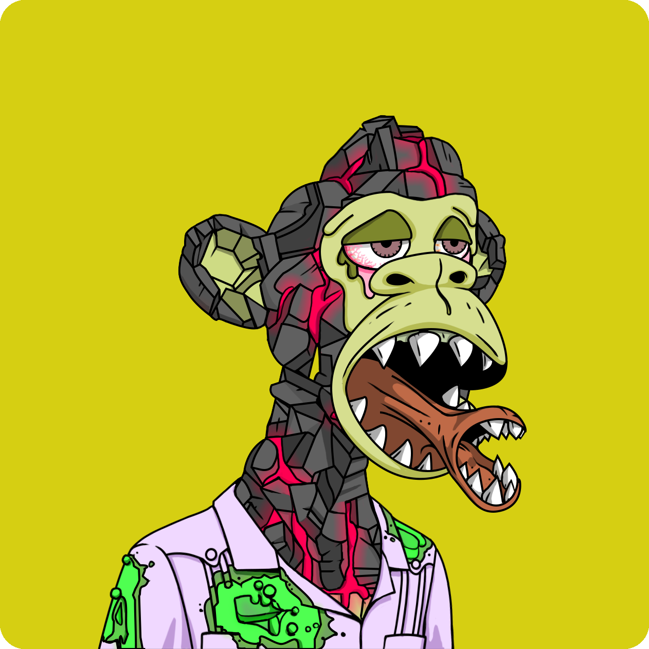 Yuga Labs - Mutant Ape Yacht Club - NFT # 6011