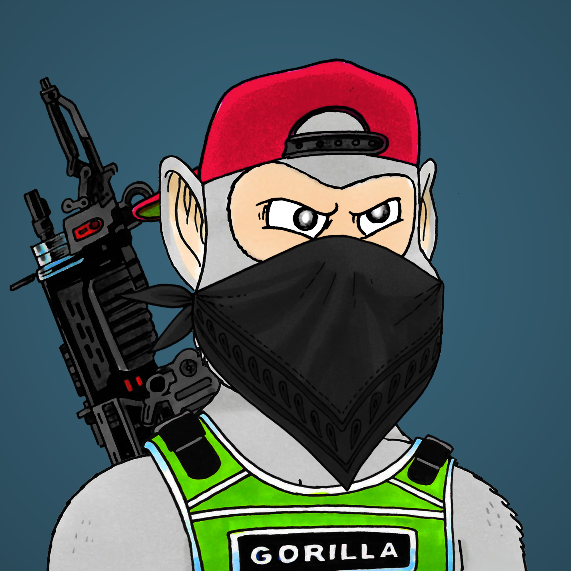 George Trosley - Jungle Freaks - Jungle Freak 1 - NFT # 1