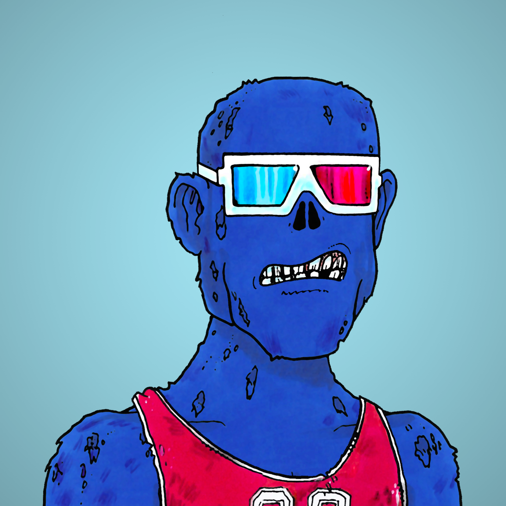 George Trosley - Jungle Freaks - Jungle Freak 10 - NFT # 10