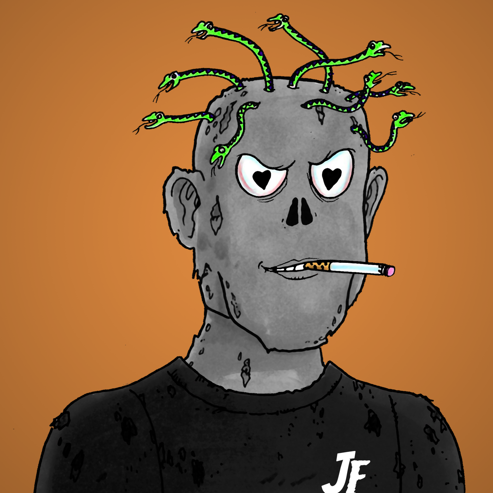 George Trosley - Jungle Freaks - Jungle Freak 100 - NFT # 100