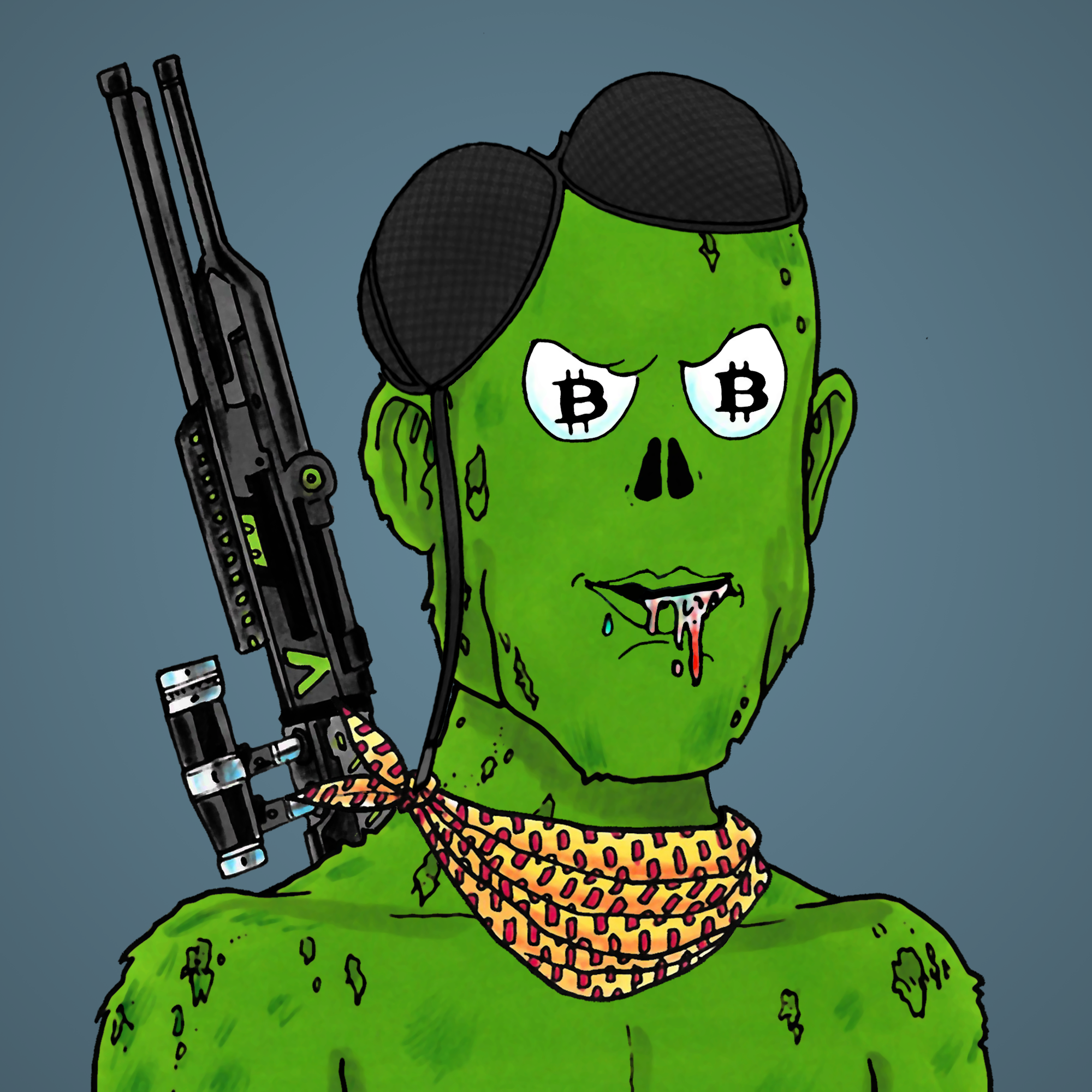 George Trosley - Jungle Freaks - Jungle Freak 1003 - NFT # 1003