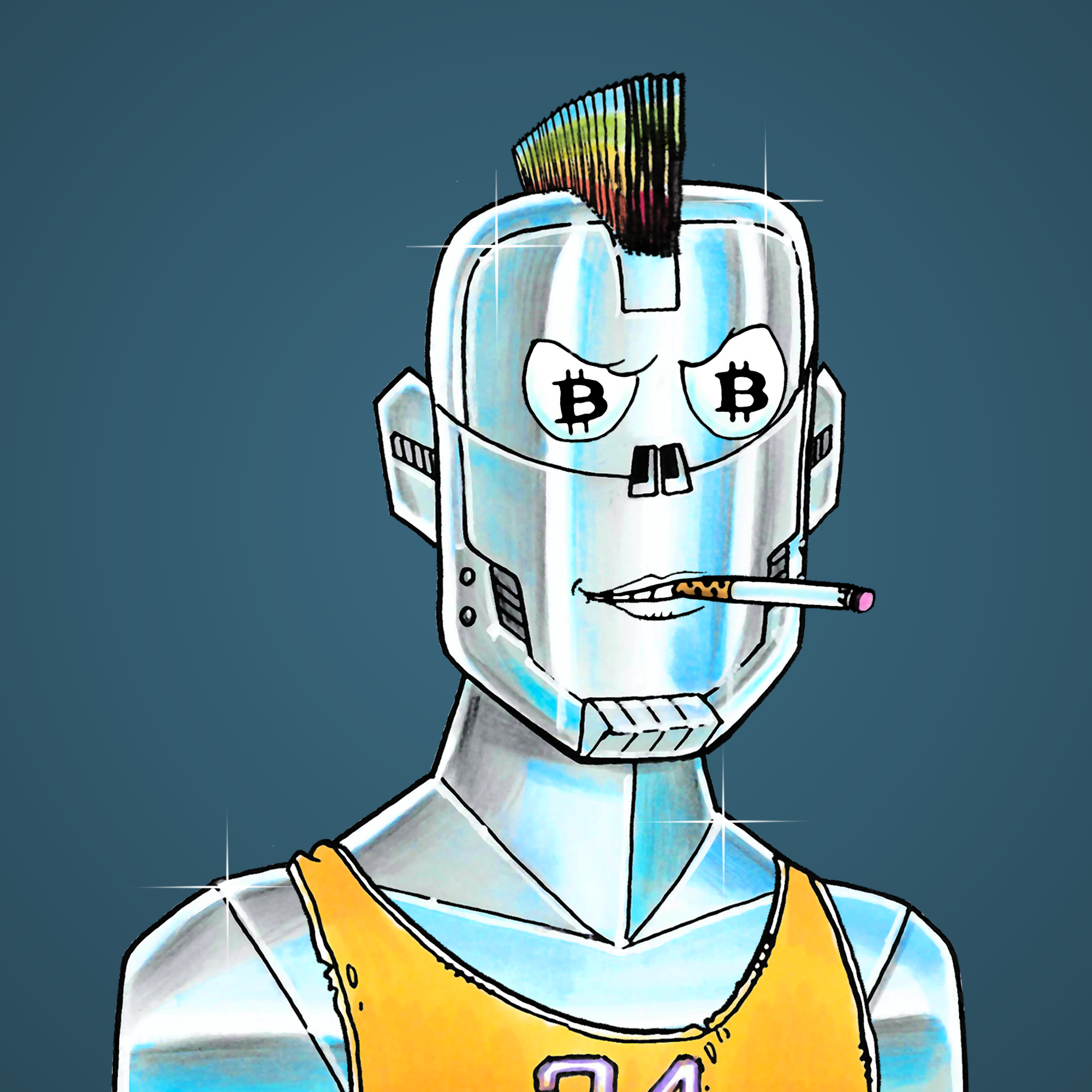 George Trosley - Jungle Freaks - Jungle Freak 1025 - NFT # 1025