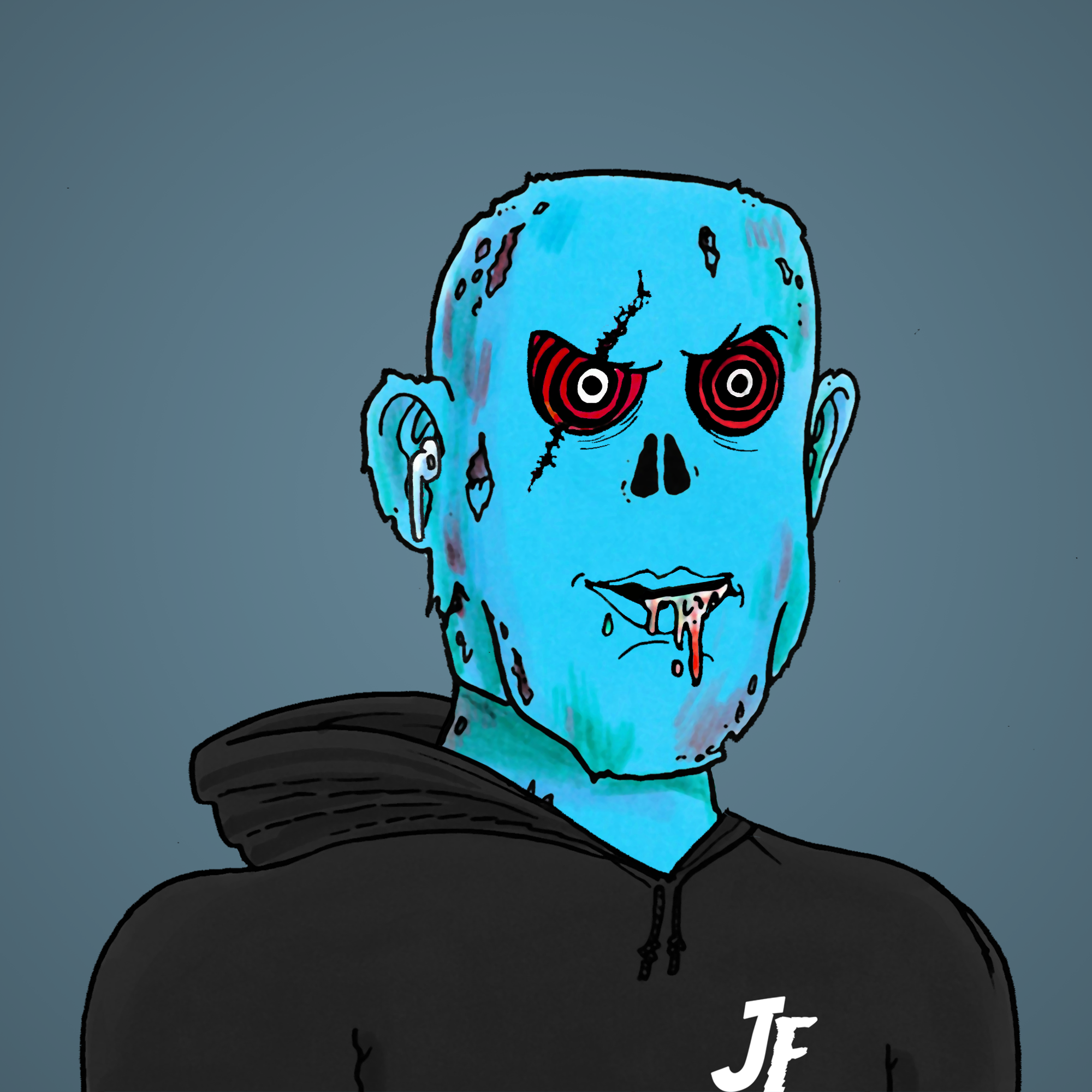 George Trosley - Jungle Freaks - Jungle Freak 1028 - NFT # 1028