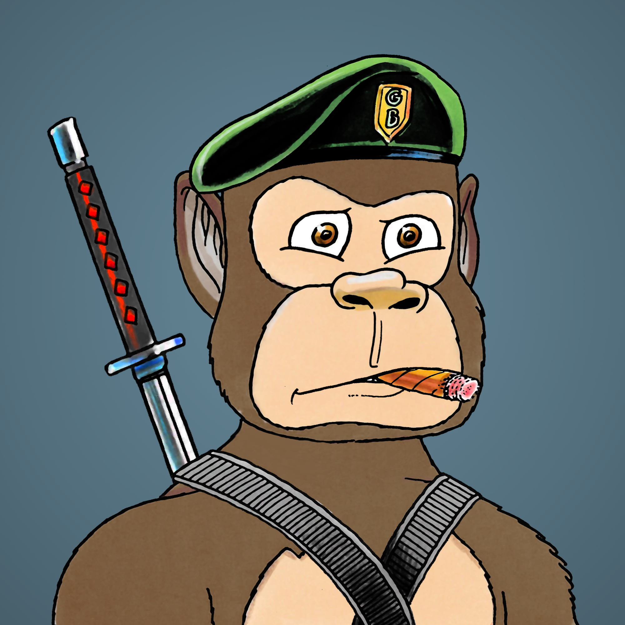 George Trosley - Jungle Freaks - Jungle Freak 103 - NFT # 103