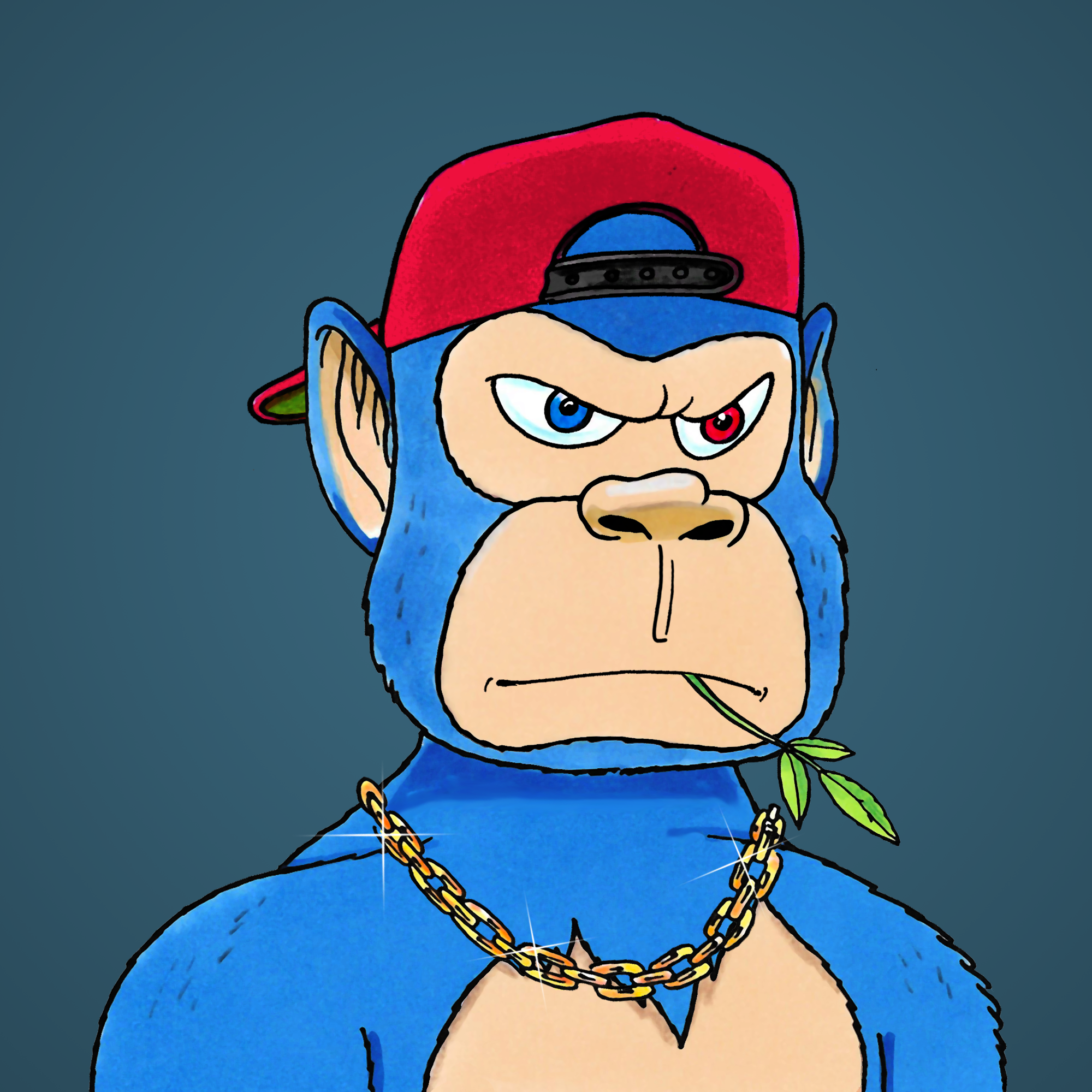 George Trosley - Jungle Freaks - Jungle Freak 104 - NFT # 104