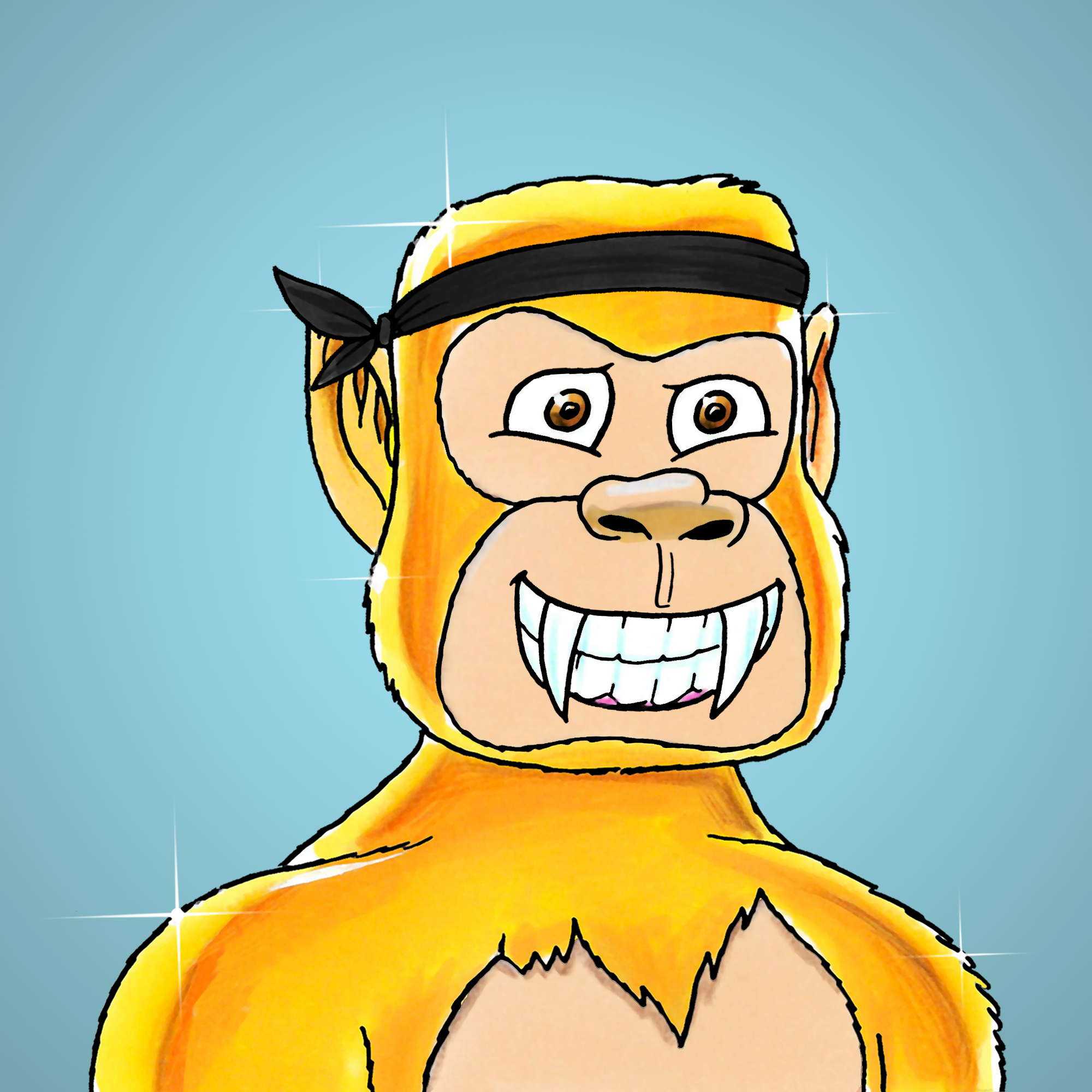 George Trosley - Jungle Freaks - Jungle Freak 1040 - NFT # 1040