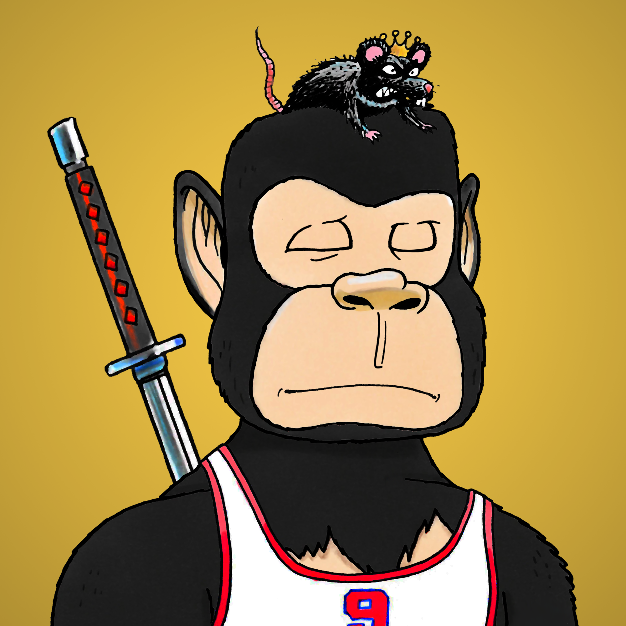 George Trosley - Jungle Freaks - Jungle Freak 1043 - NFT # 1043