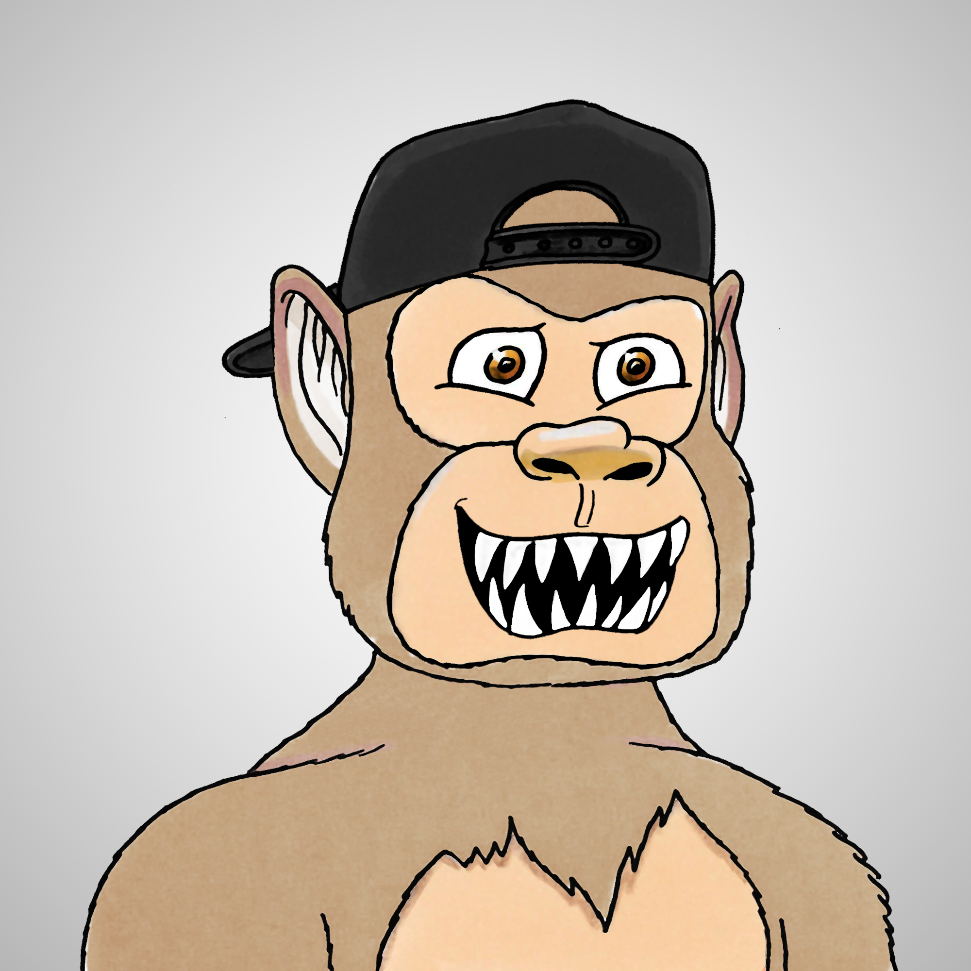 George Trosley - Jungle Freaks - Jungle Freak 1044 - NFT # 1044