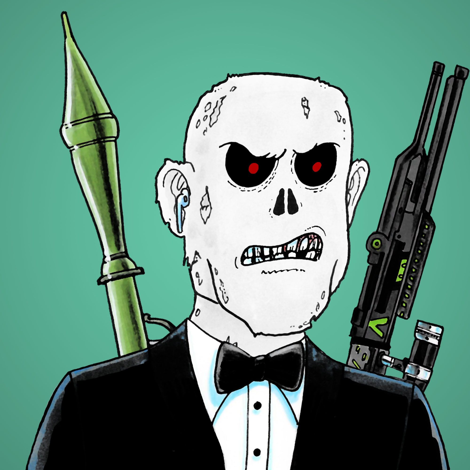 George Trosley - Jungle Freaks - Jungle Freak 1049 - NFT # 1049